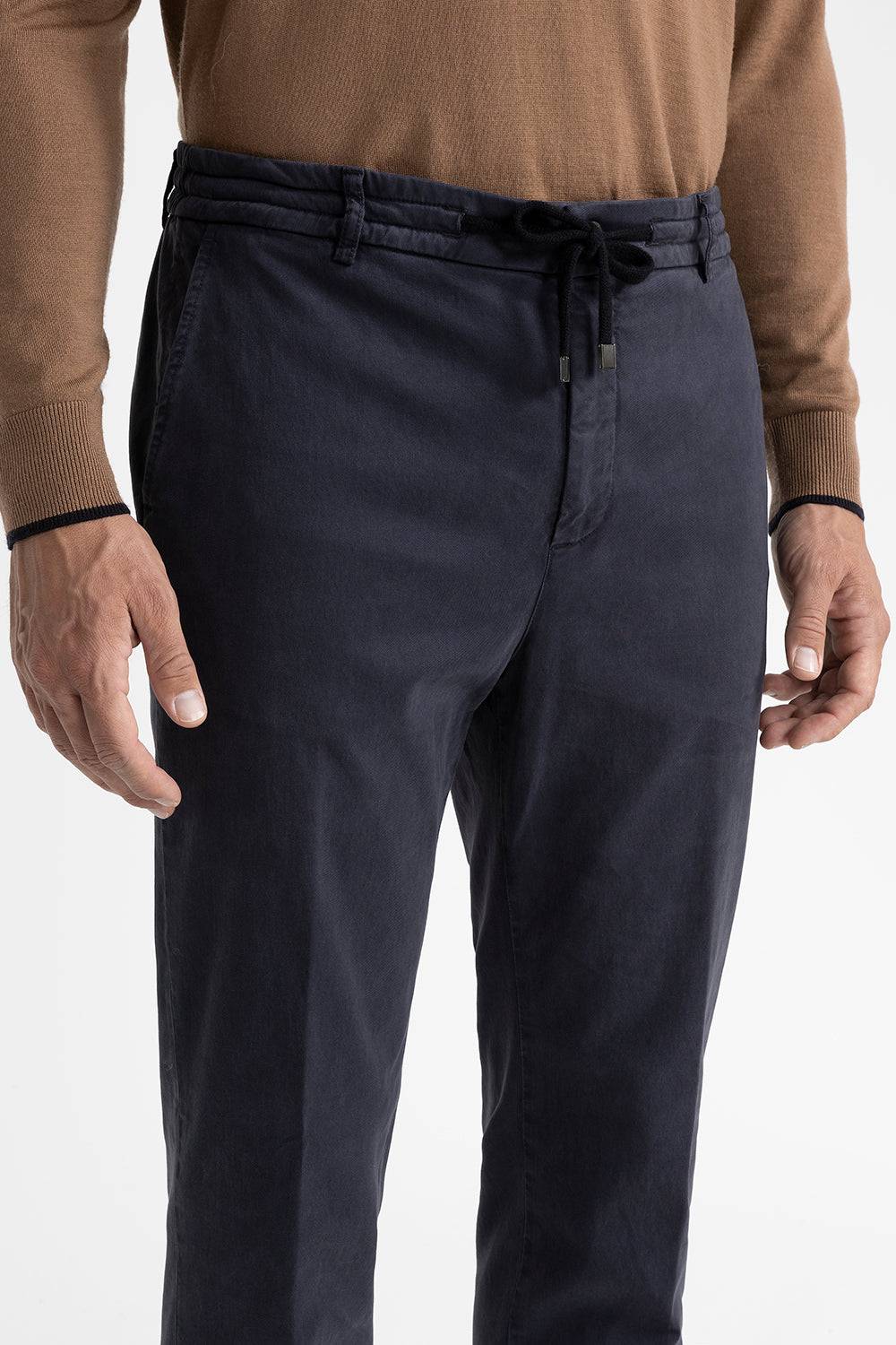 Peserico Pantalone jogger in cotone, seta e tencel Saldi