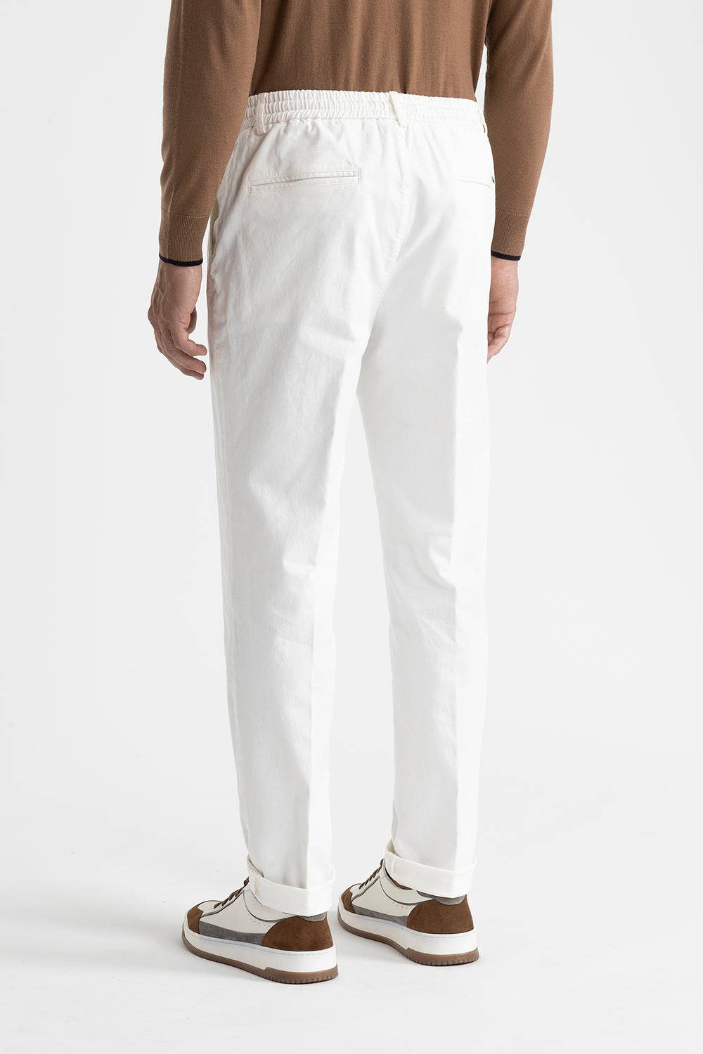 Peserico Pantalone jogger in cotone, seta e tencel Hotsell