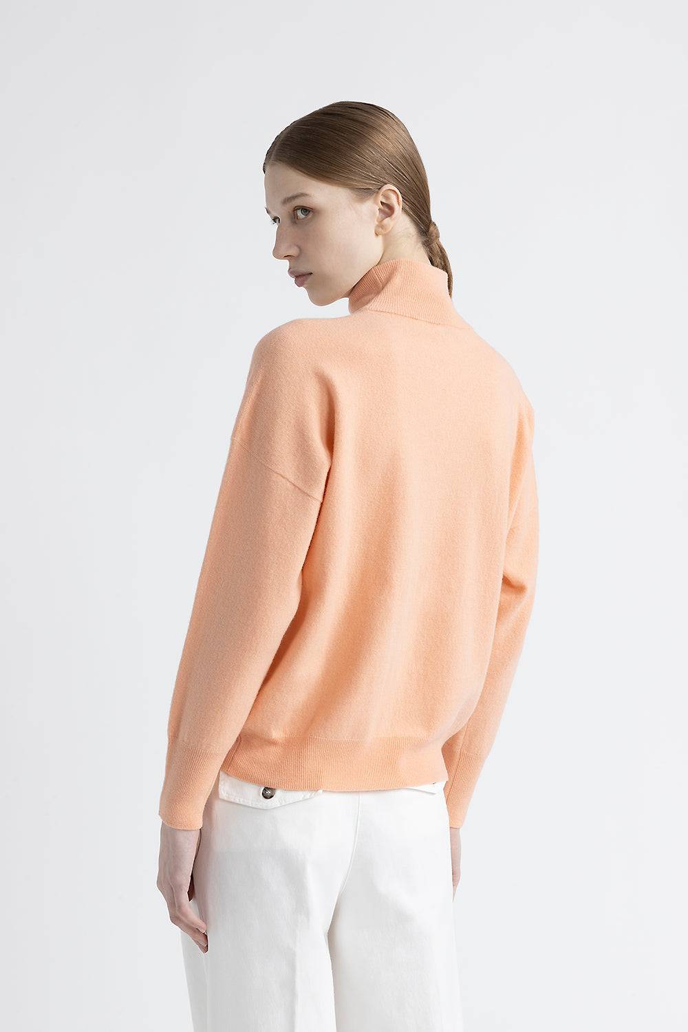 Peserico Maglia collo alto in lana e cashmere Affare Del Giorno