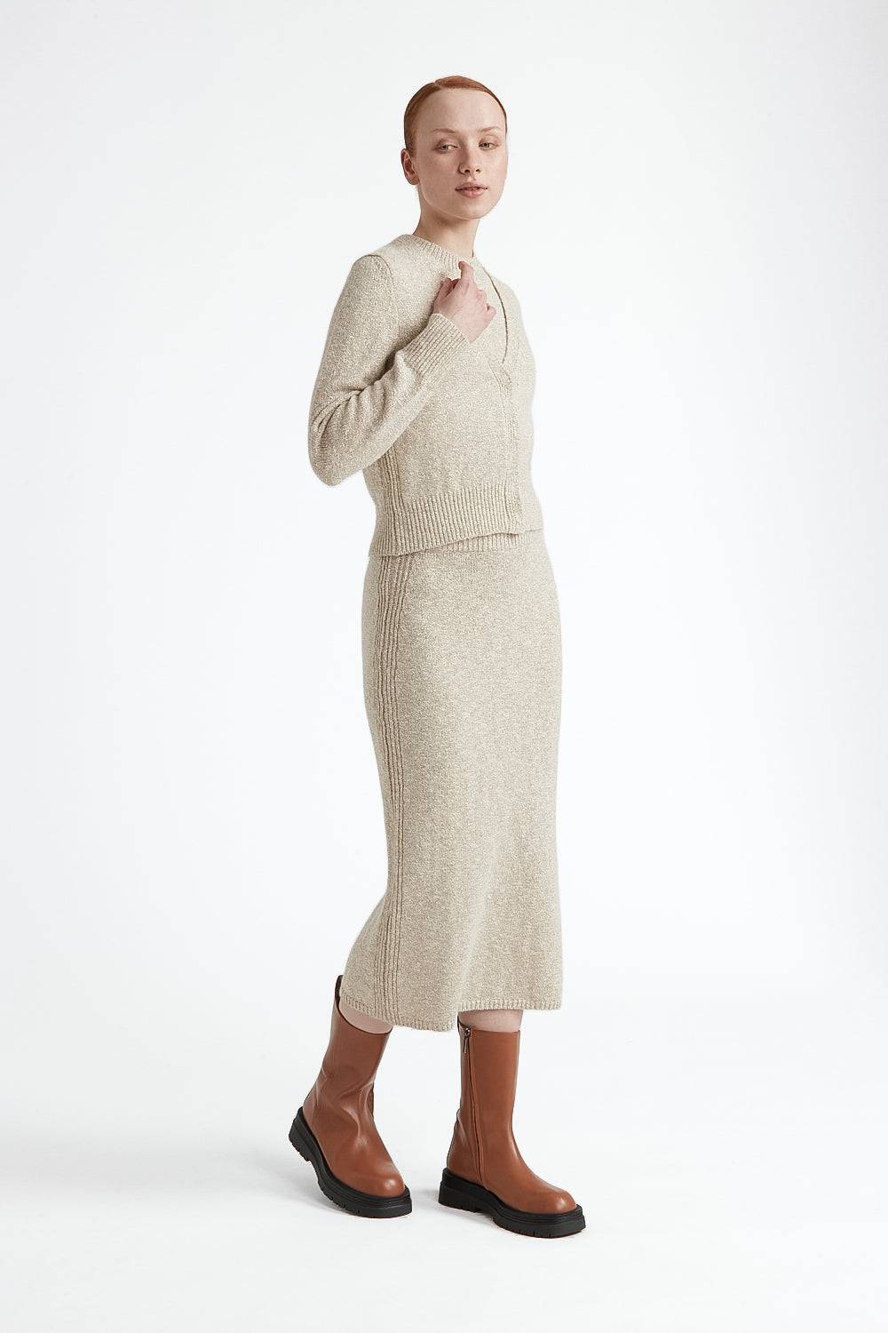 Peserico Cardigan in cotone e lana d'alpaca con lurex In Vendita