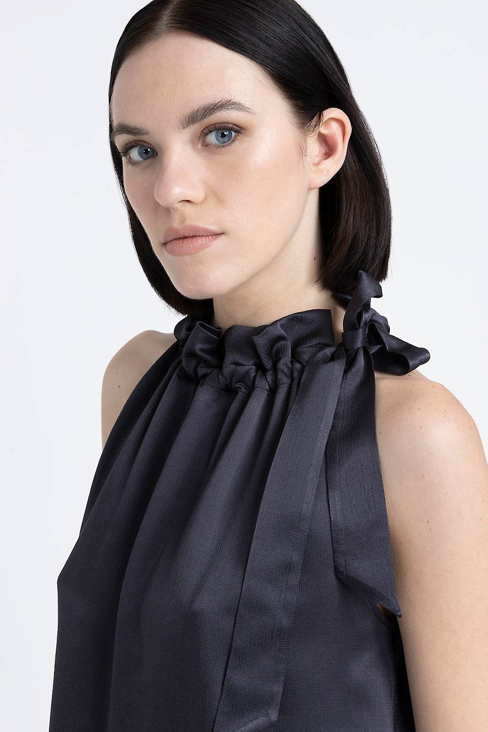 Peserico Top con collo arricciato Moda
