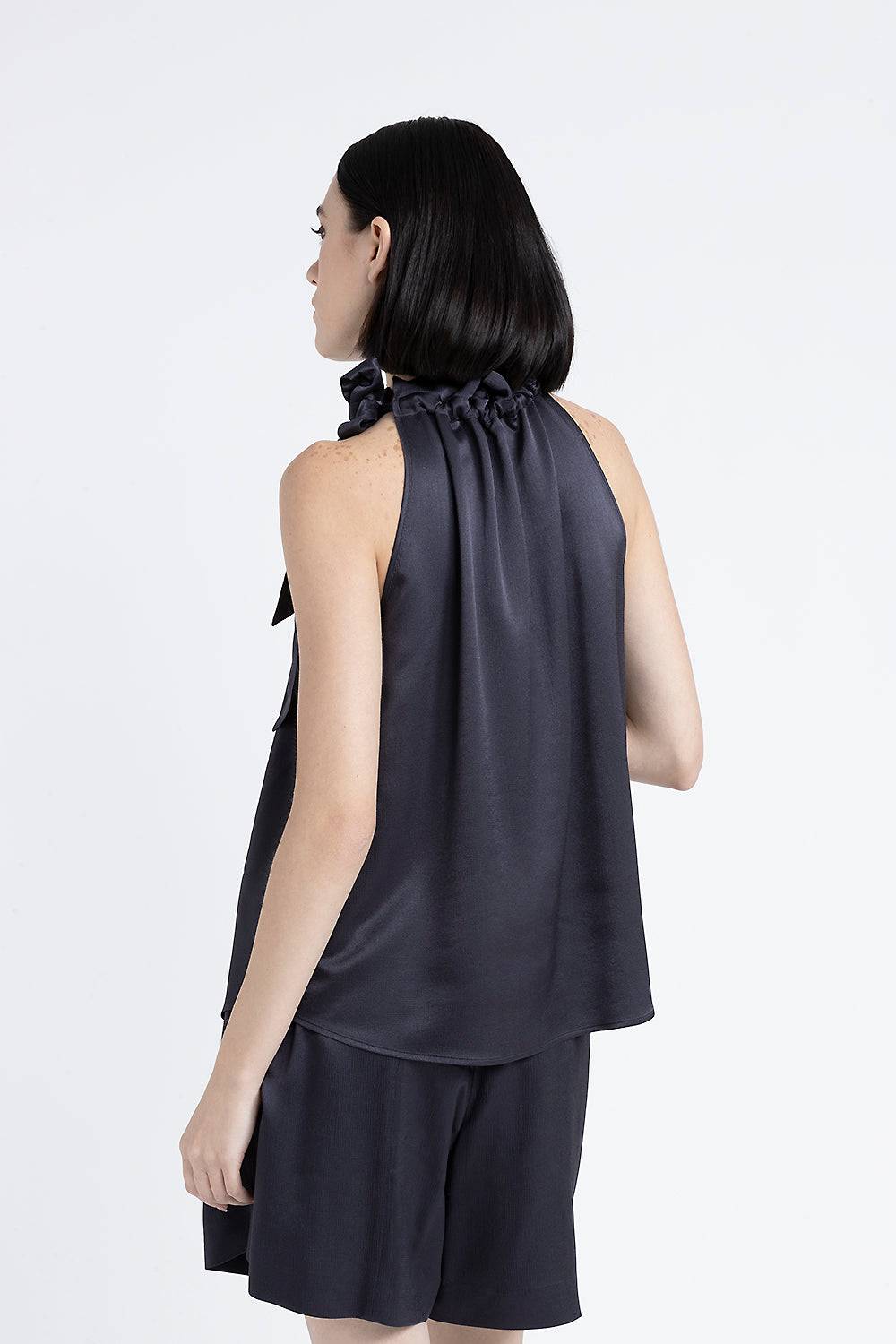 Peserico Top con collo arricciato Moda