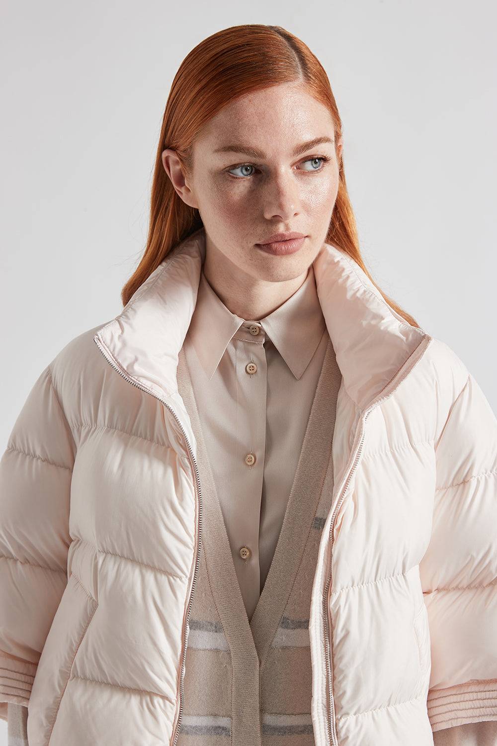 Peserico Camicia in raso di seta stretch Promozione