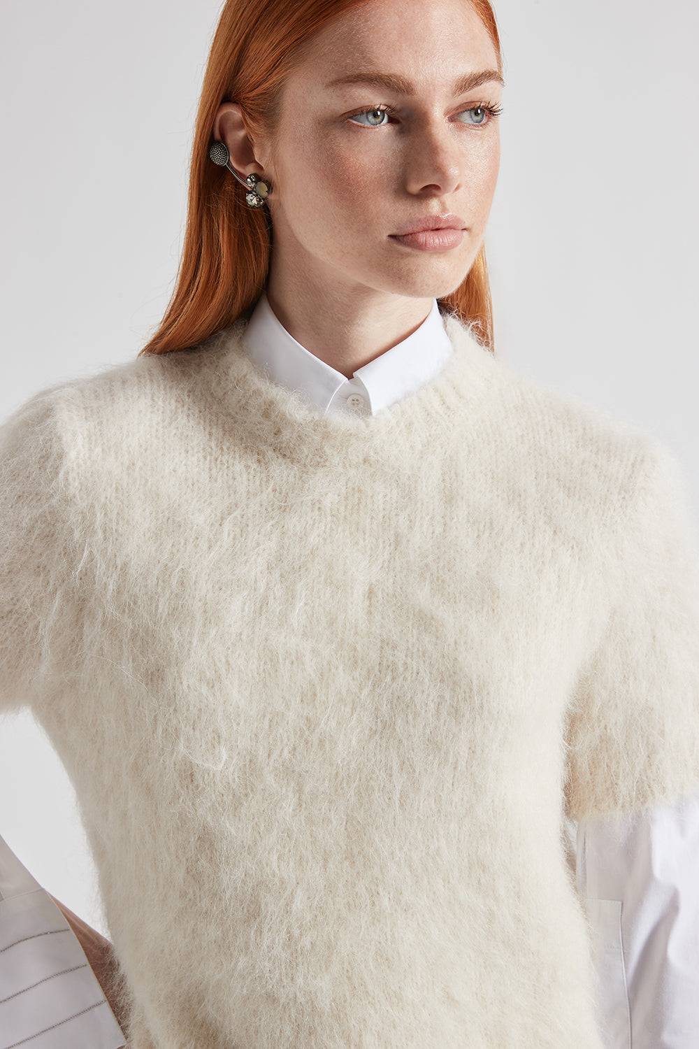 Peserico Camicia in popeline di cotone stretch Qualità Garantita