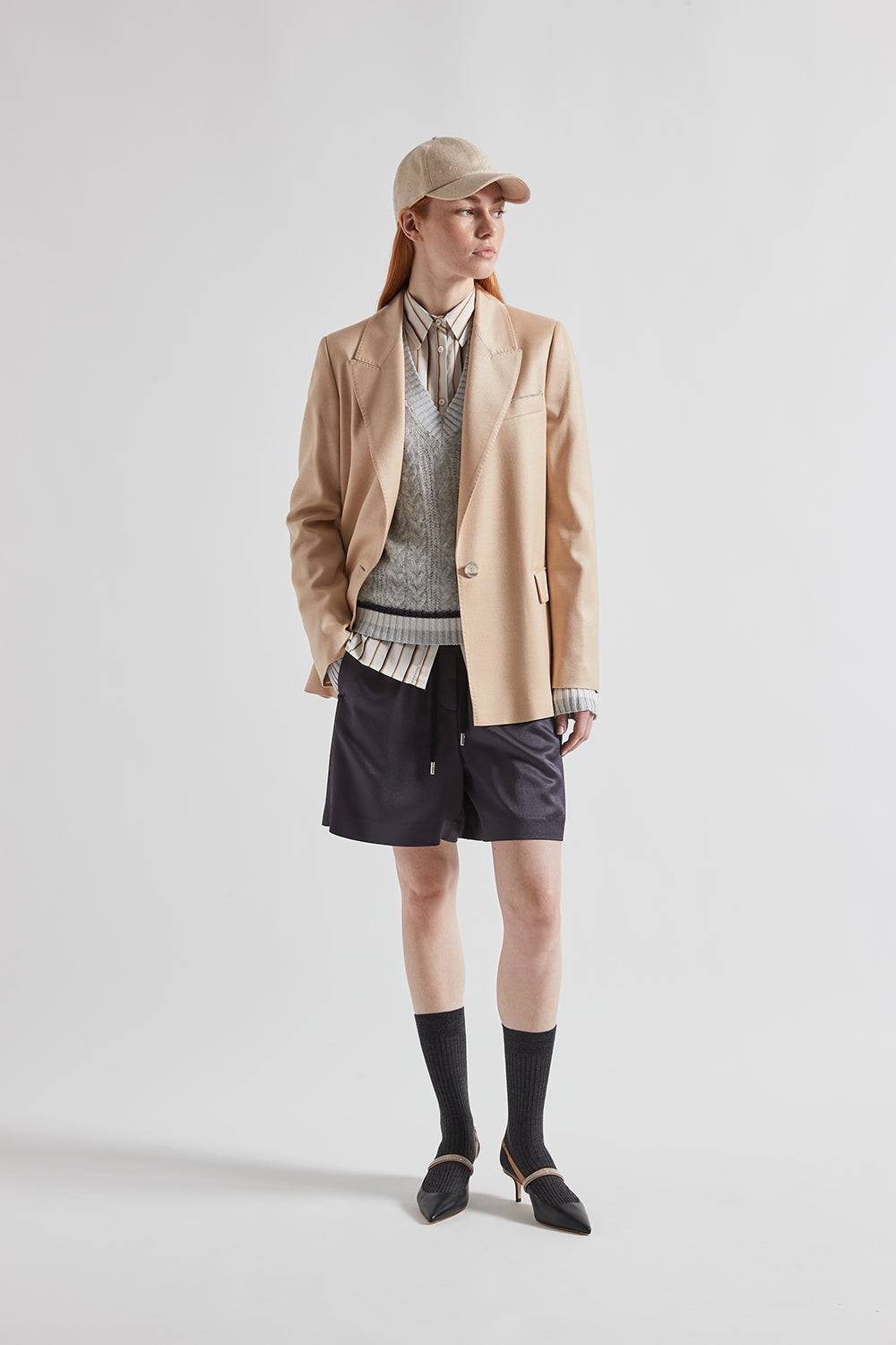Peserico Shorts in lana viscosa Promozione Limitata