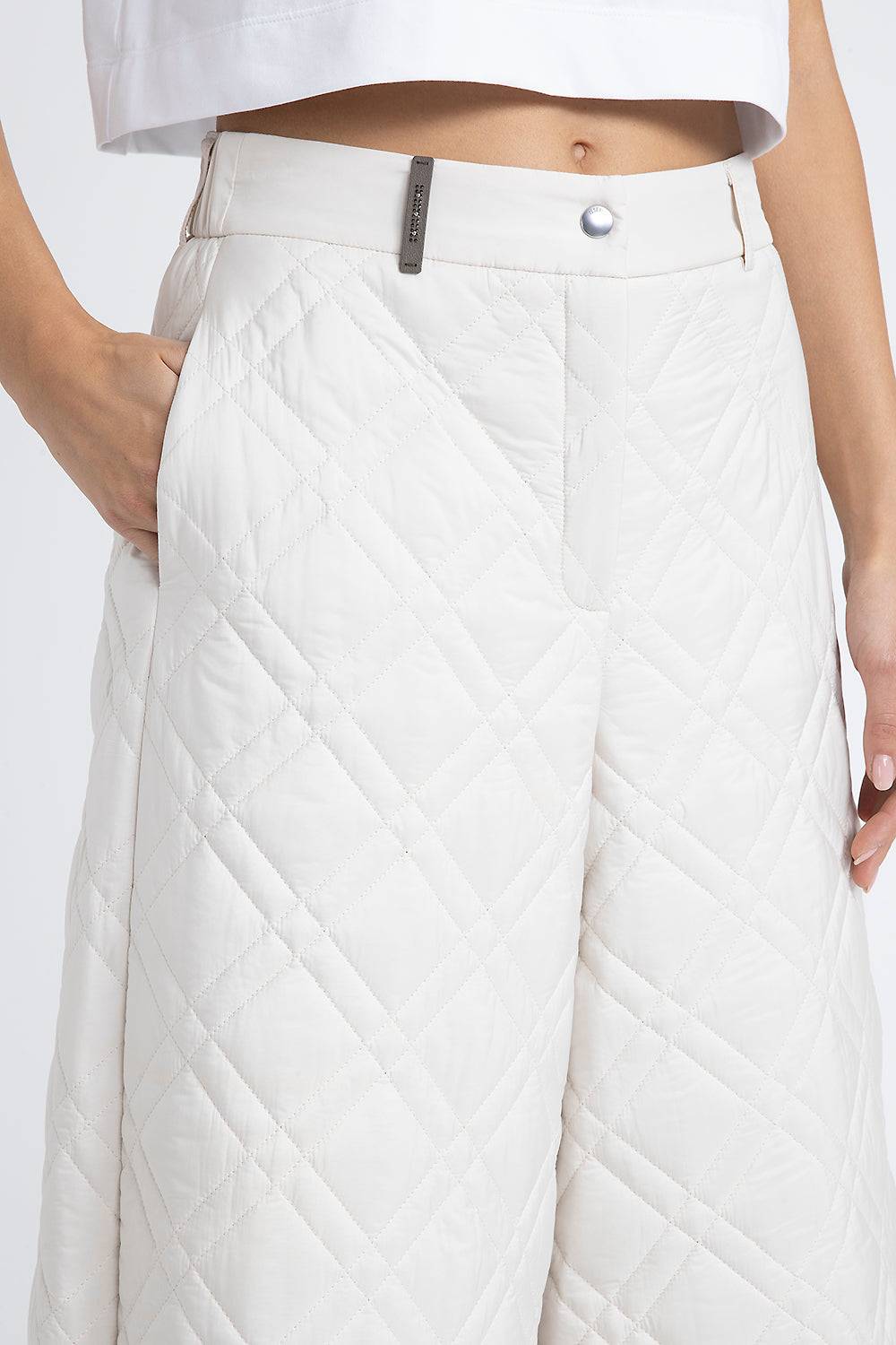 Peserico Pantalone trapuntato antigoccia Sottocosto