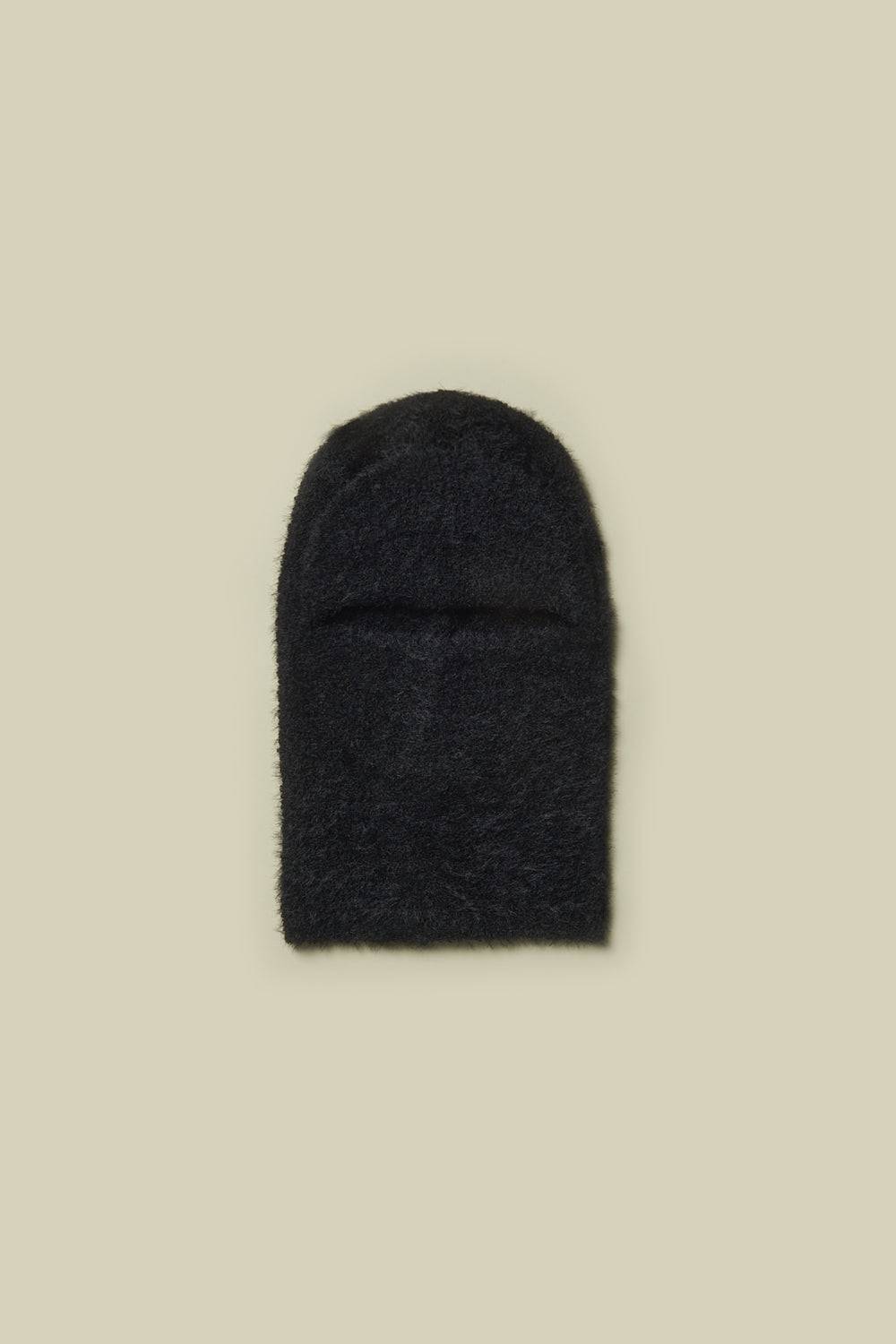 Peserico Balaclava effetto pelliccia con visiera
