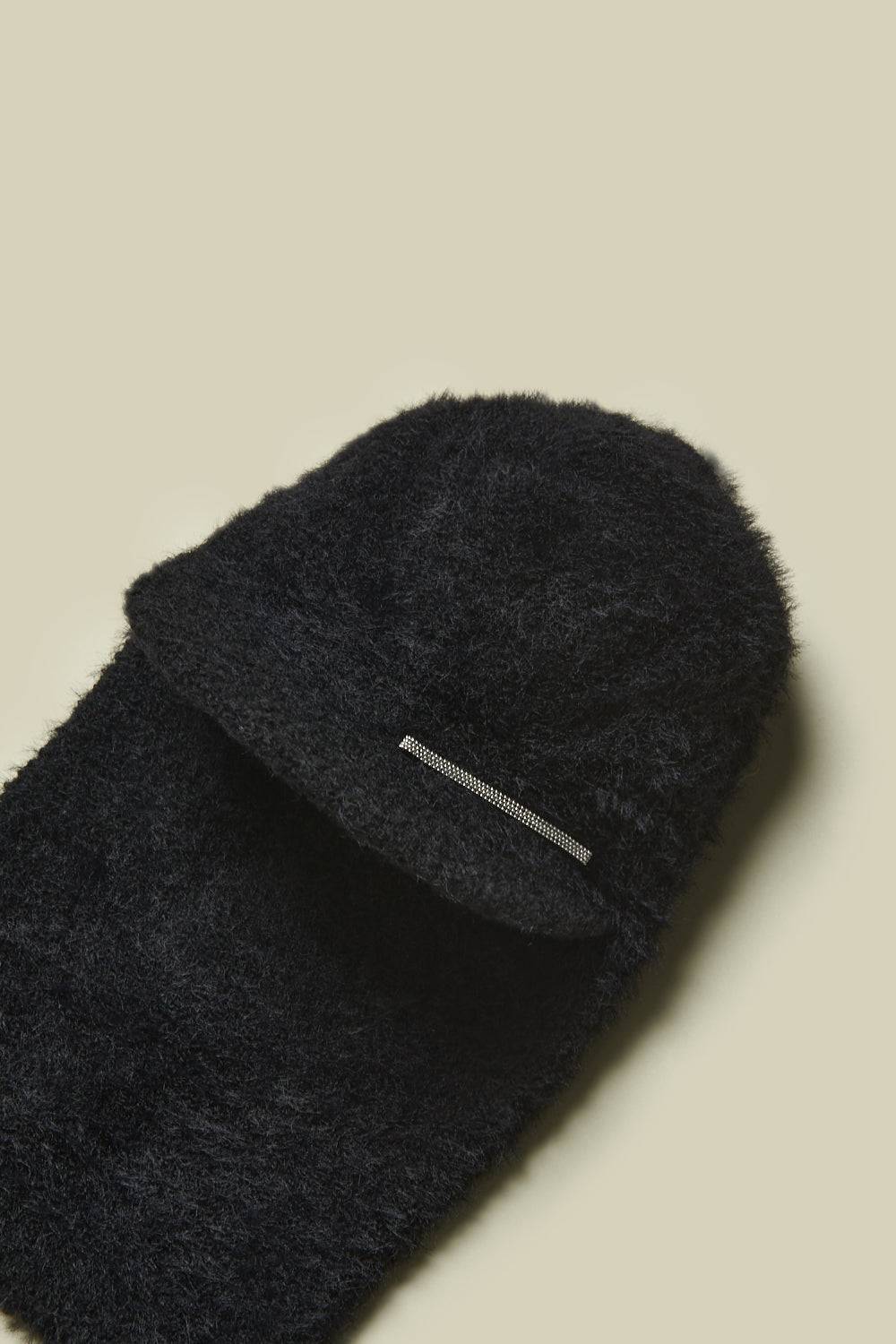 Peserico Balaclava effetto pelliccia con visiera 2025