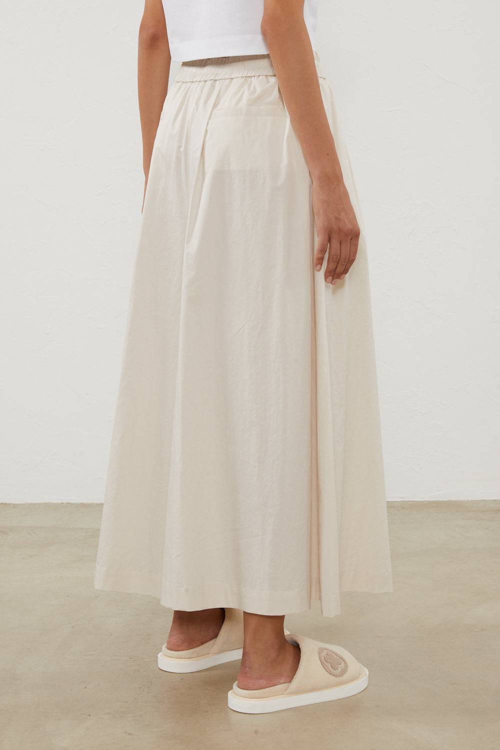 Peserico Pantalone in raso leggero di cotone Hotsell