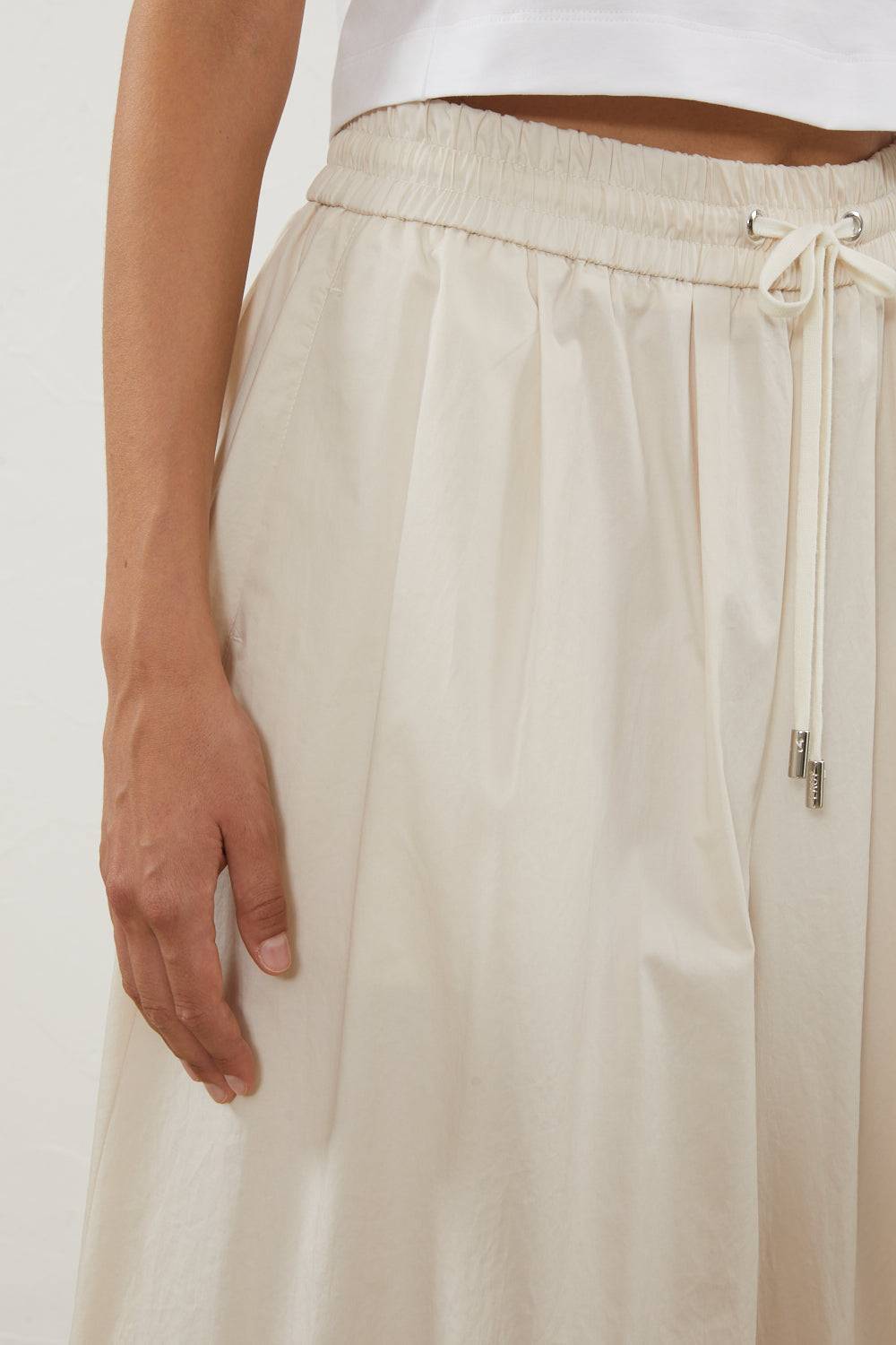 Peserico Pantalone in raso leggero di cotone Hotsell