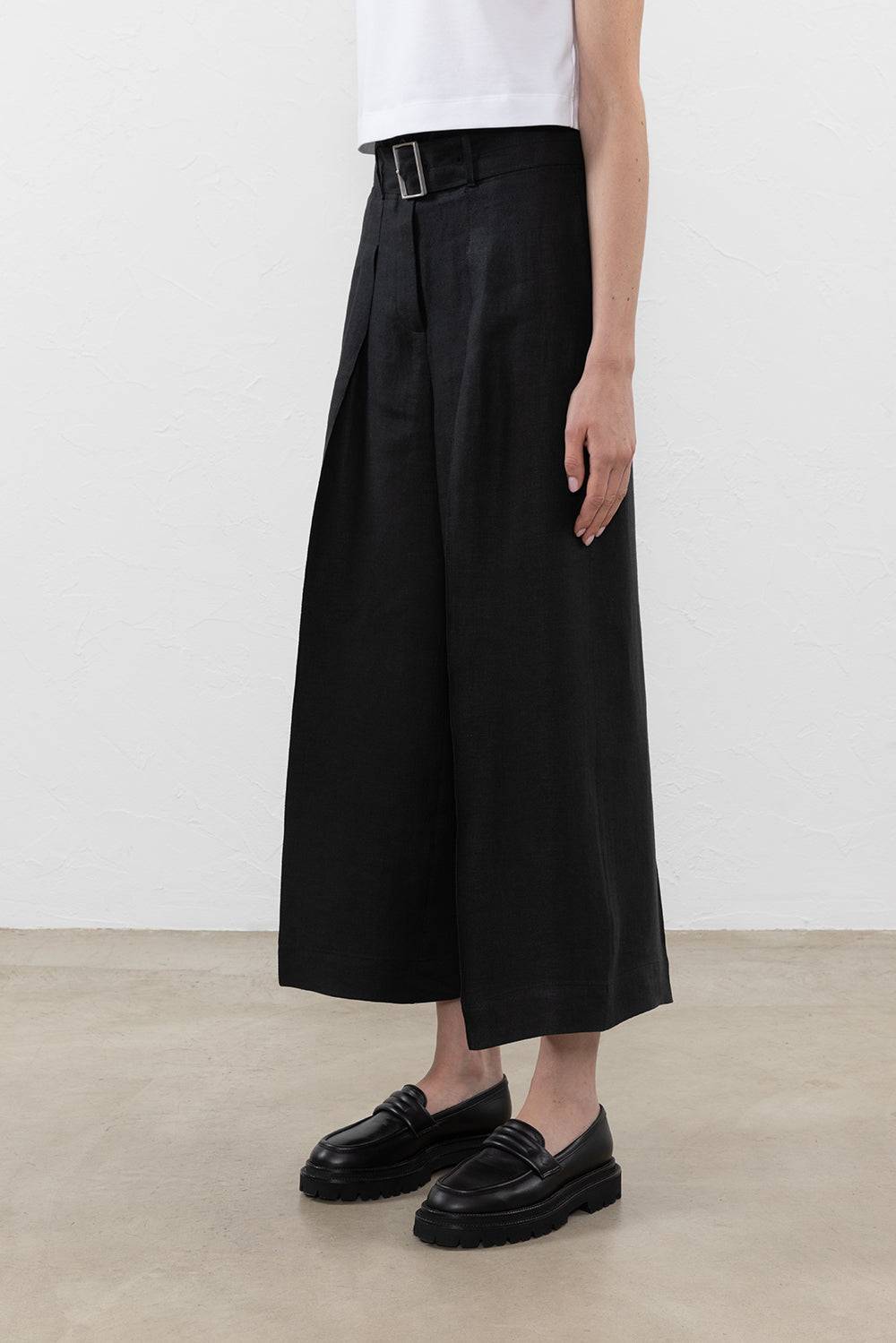 Peserico Pantalone in gabardina di puro lino