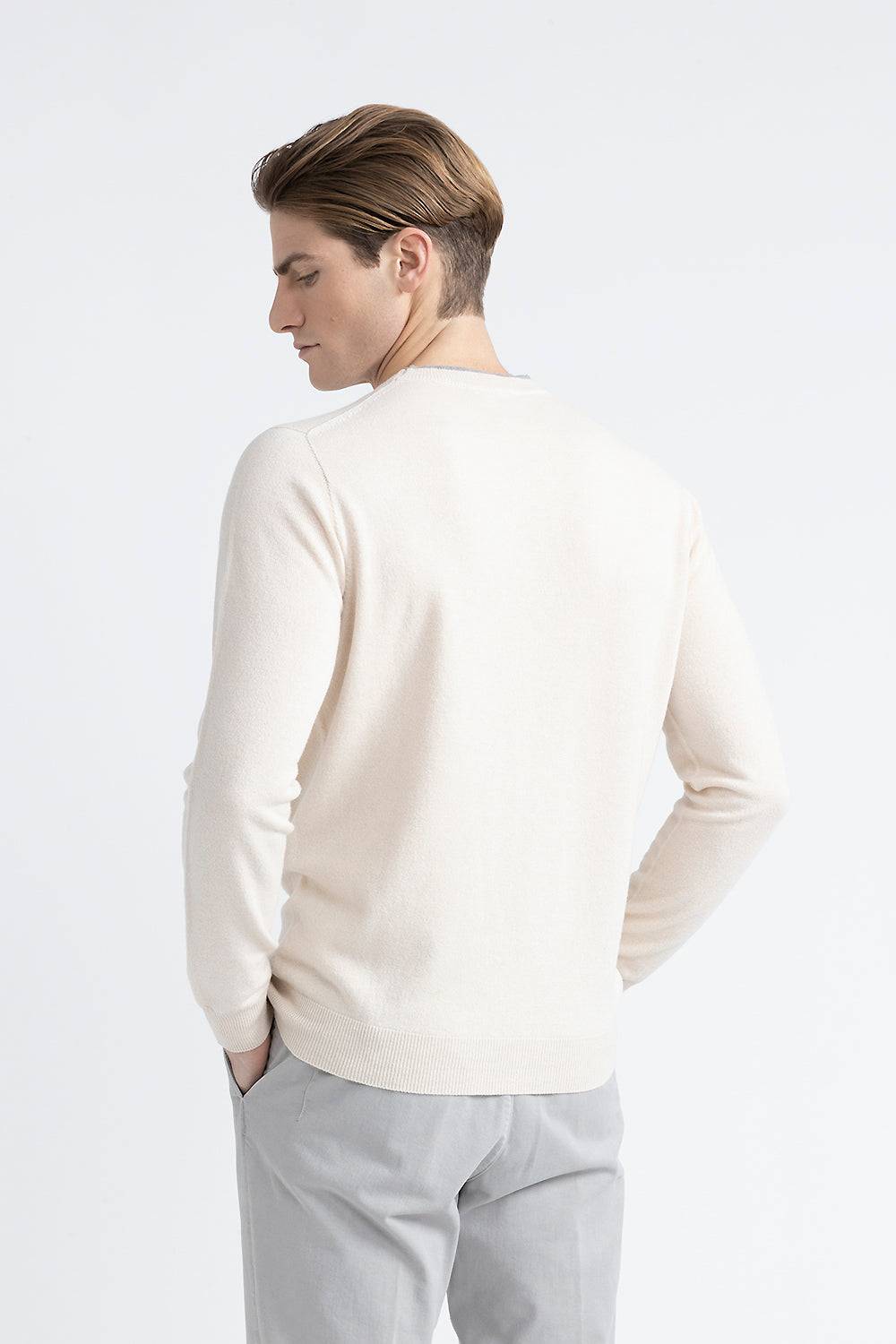 Peserico Maglia in filato in lana, seta e cashmere Sottocosto