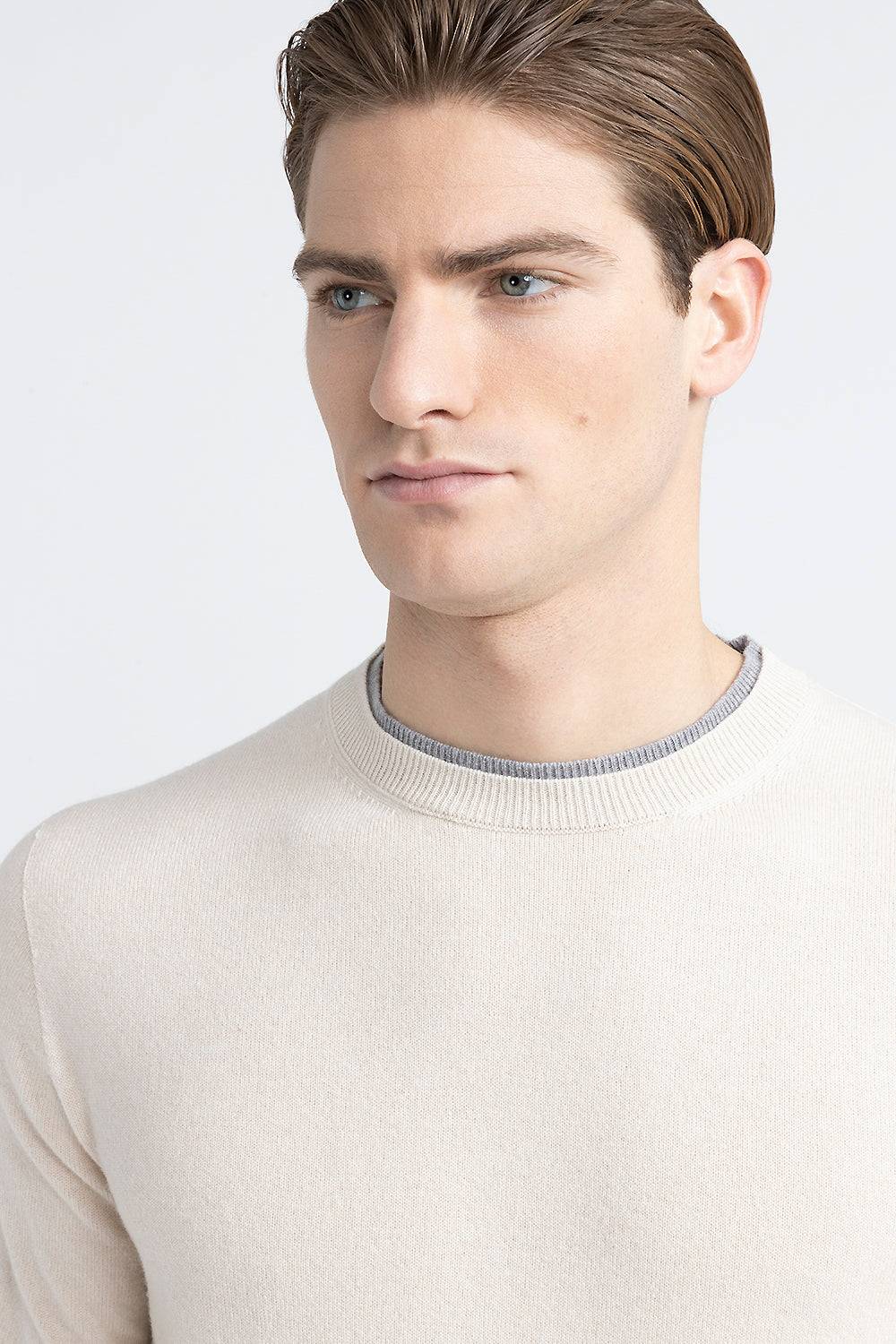 Peserico Maglia in filato in lana, seta e cashmere Sottocosto