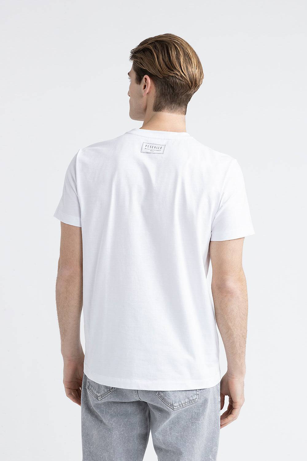 Peserico T-shirt in morbido jersey di puro cotone Novità