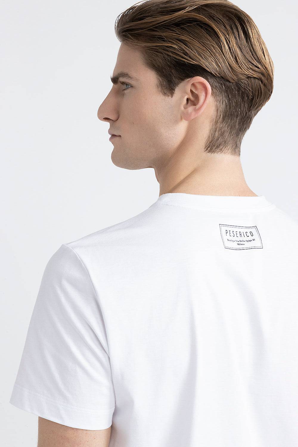 Peserico T-shirt in morbido jersey di puro cotone Novità