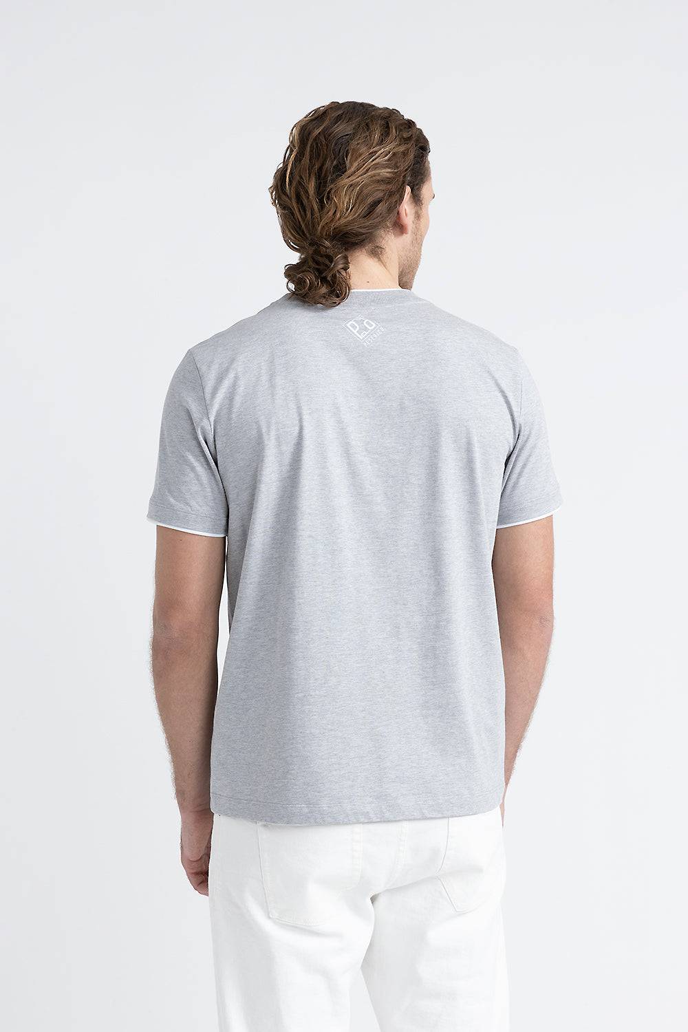 Peserico T-shirt in morbido jersey di puro cotone Sconto