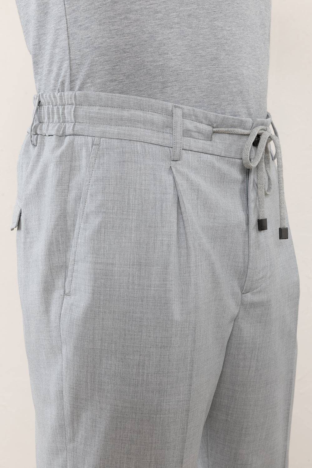 Peserico Pantalone jogger in tela tecnica di viscosa stretch Offerte
