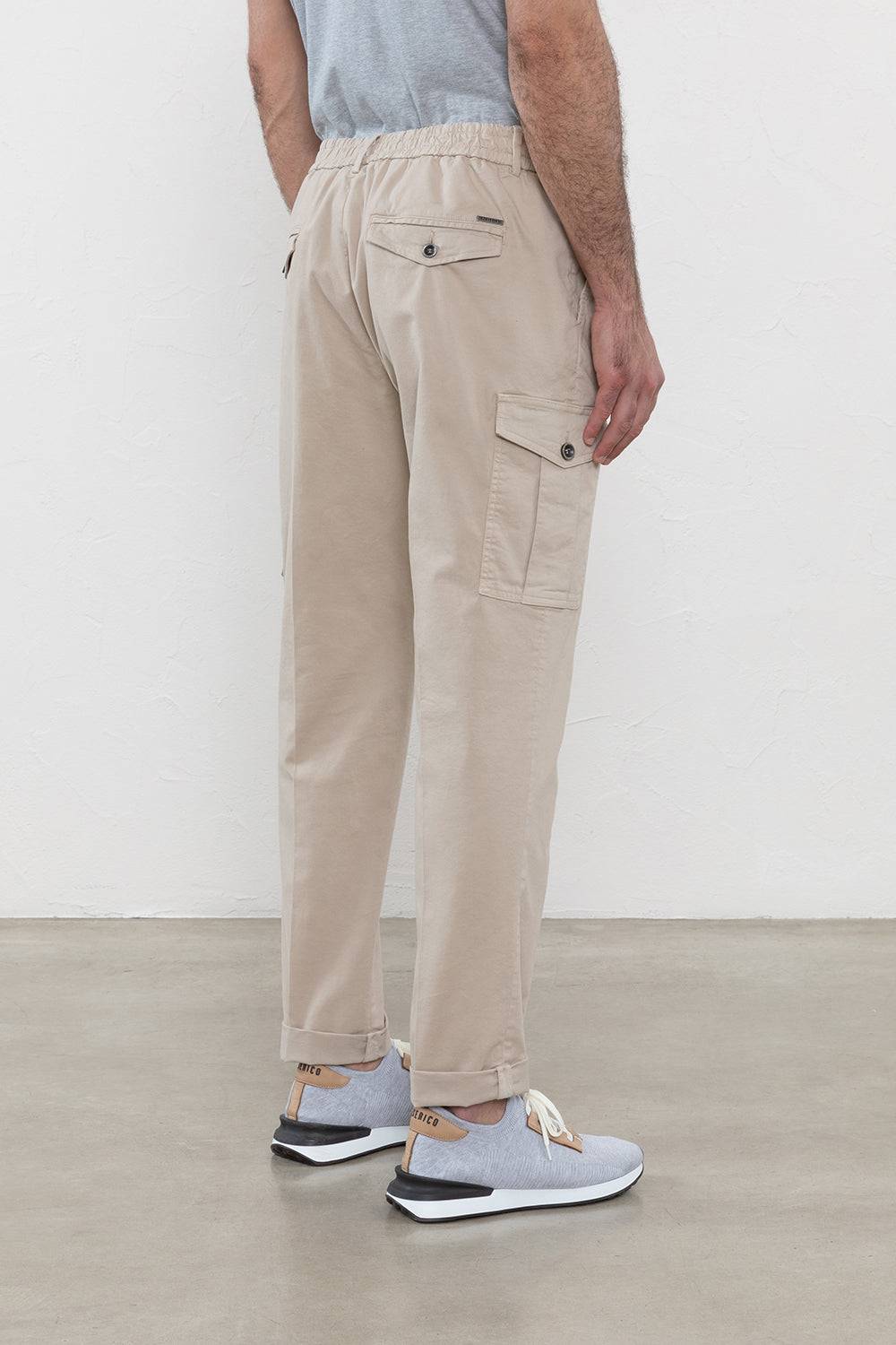Peserico Pantalone chino in gabardina di cotone stretch Hotsell