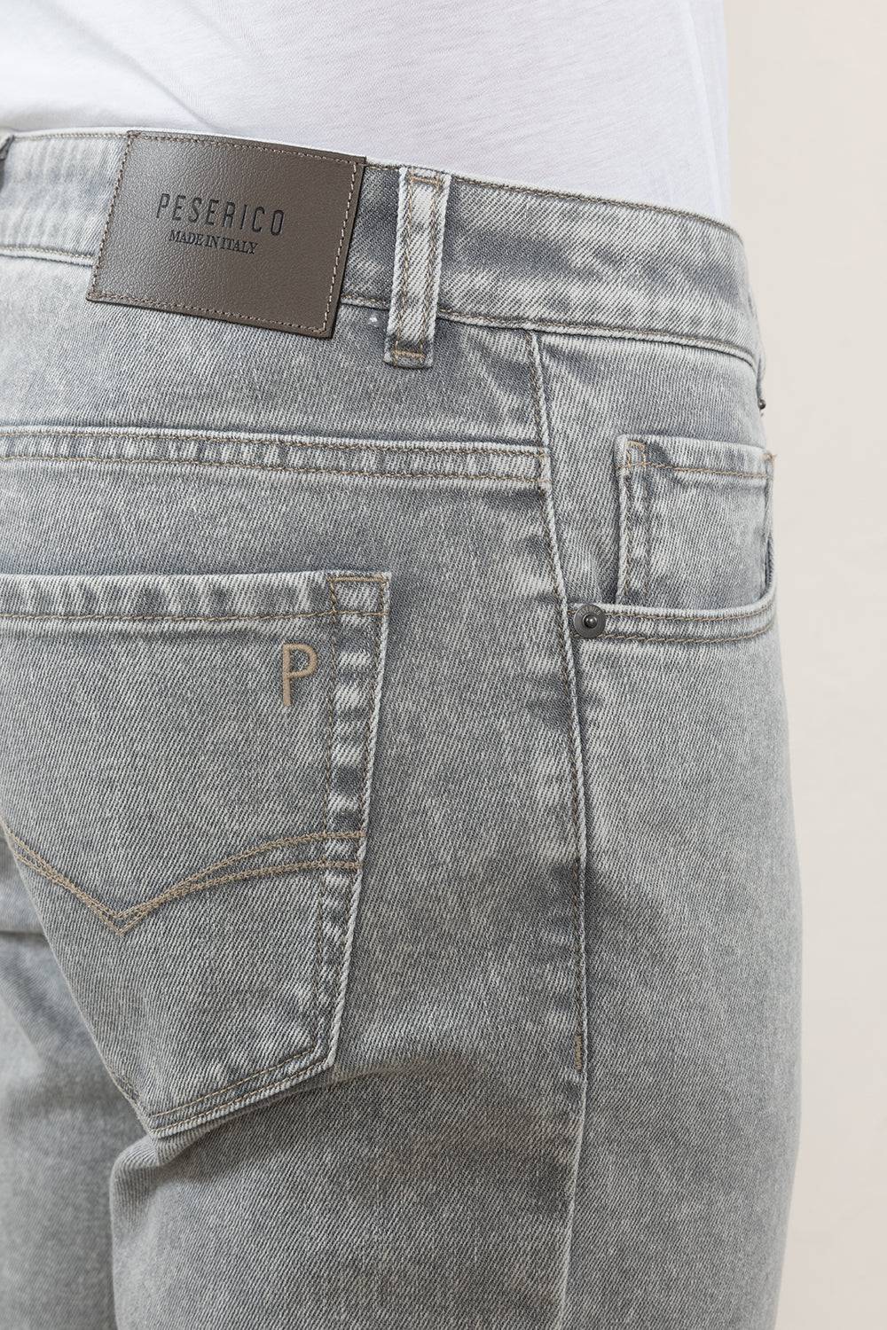 Peserico Pantalone in denim di leggero cotone Vendite Flash