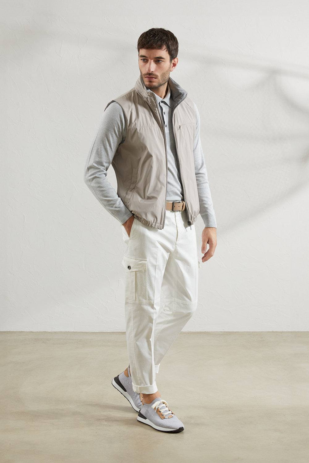 Peserico Pantalone chino in gabardina di cotone In Saldo