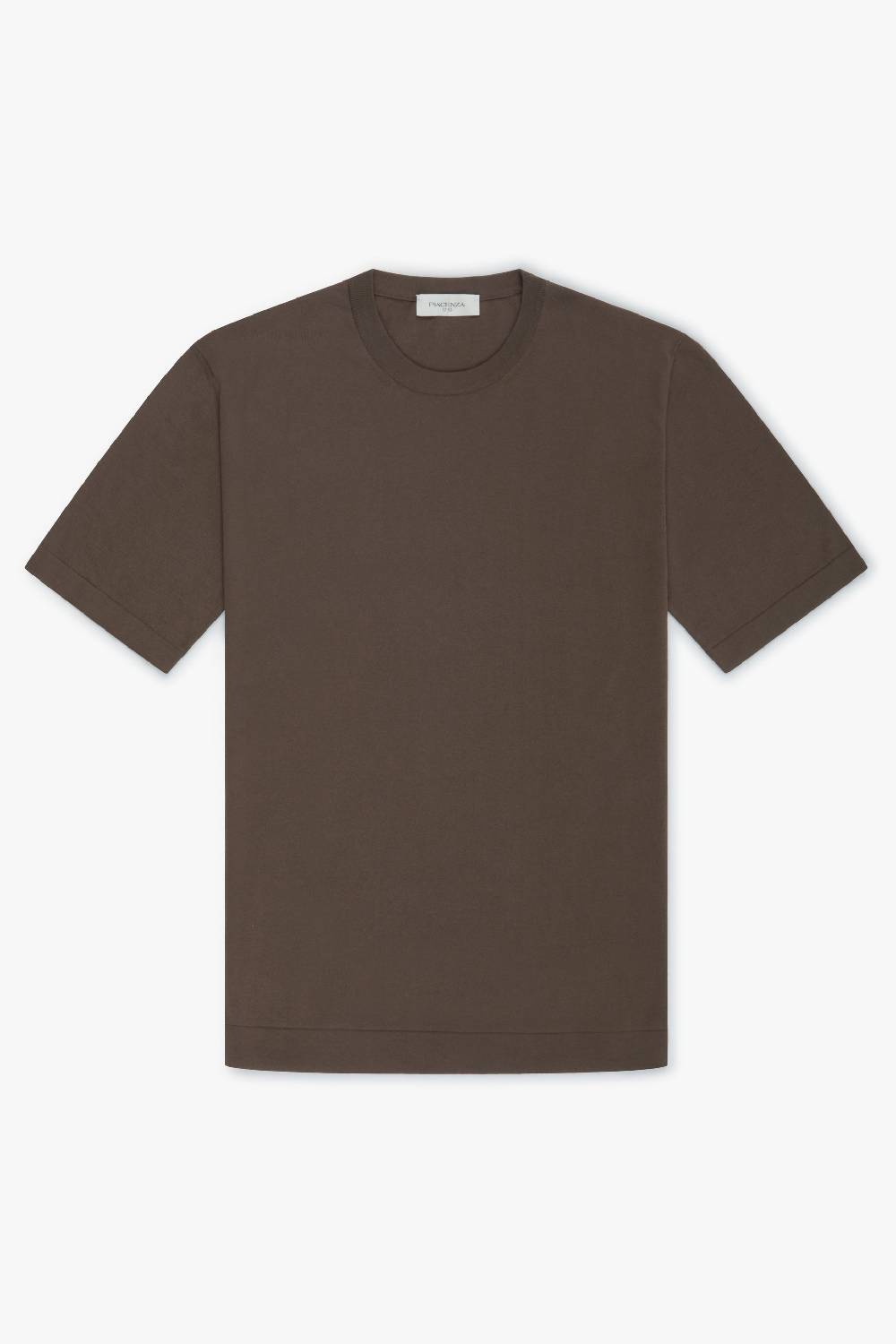 Piacenza 1733 Maglia maniche corte marrone Promozione Limitata