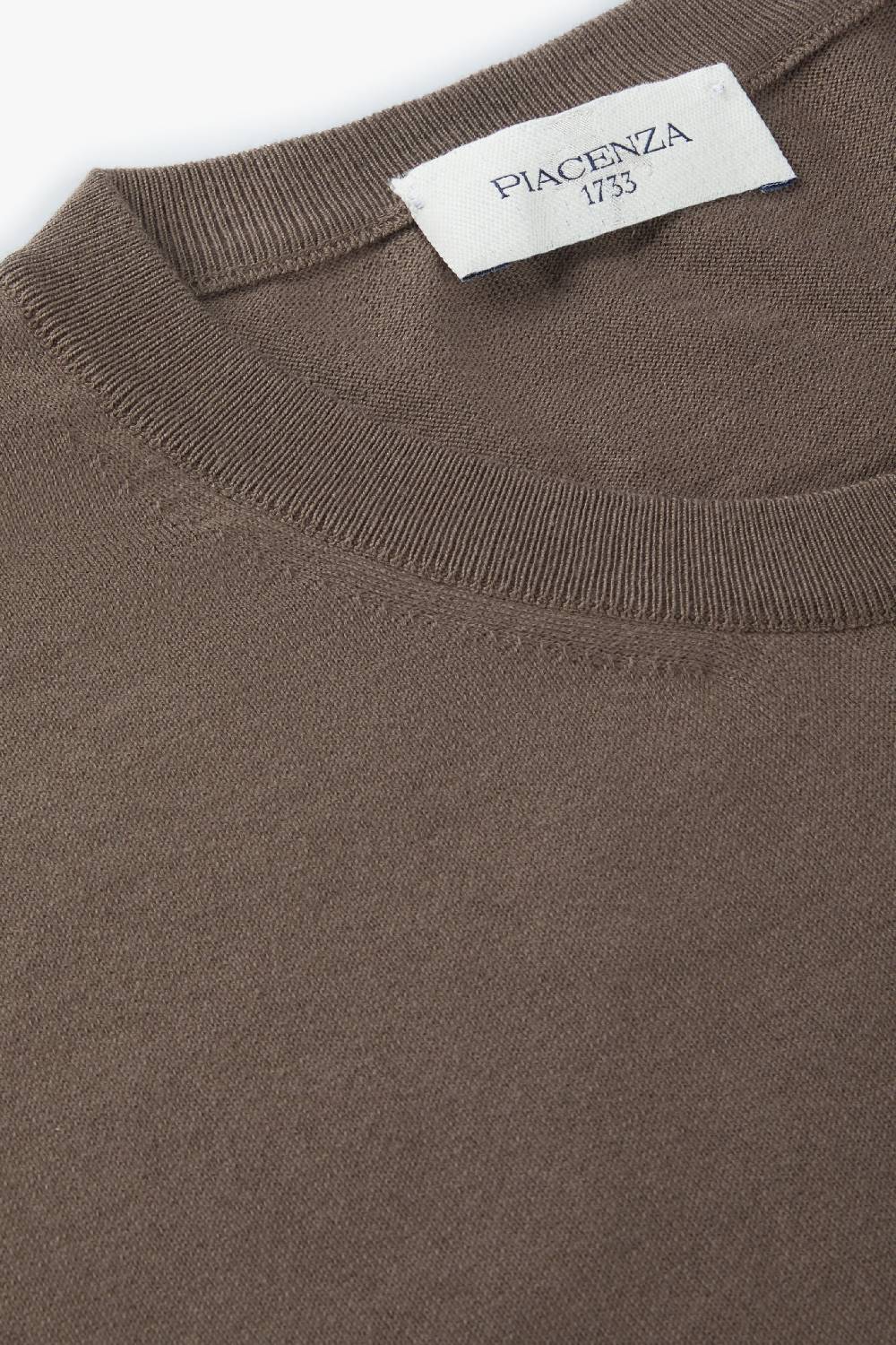 Piacenza 1733 Maglia maniche corte marrone Promozione Limitata