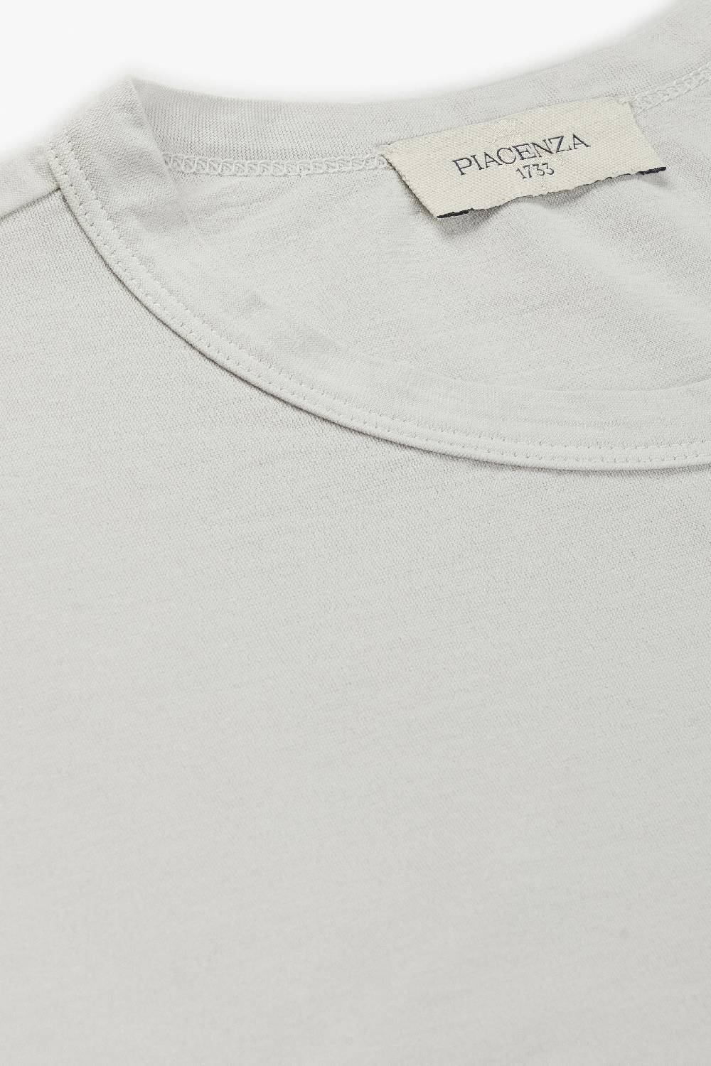 Piacenza 1733 T-shirt grigio chiaro Shopping Online