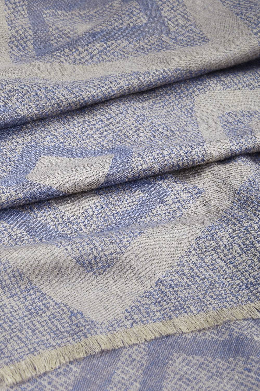 Piacenza 1733 Sciarpa Skyler blu In Vendita