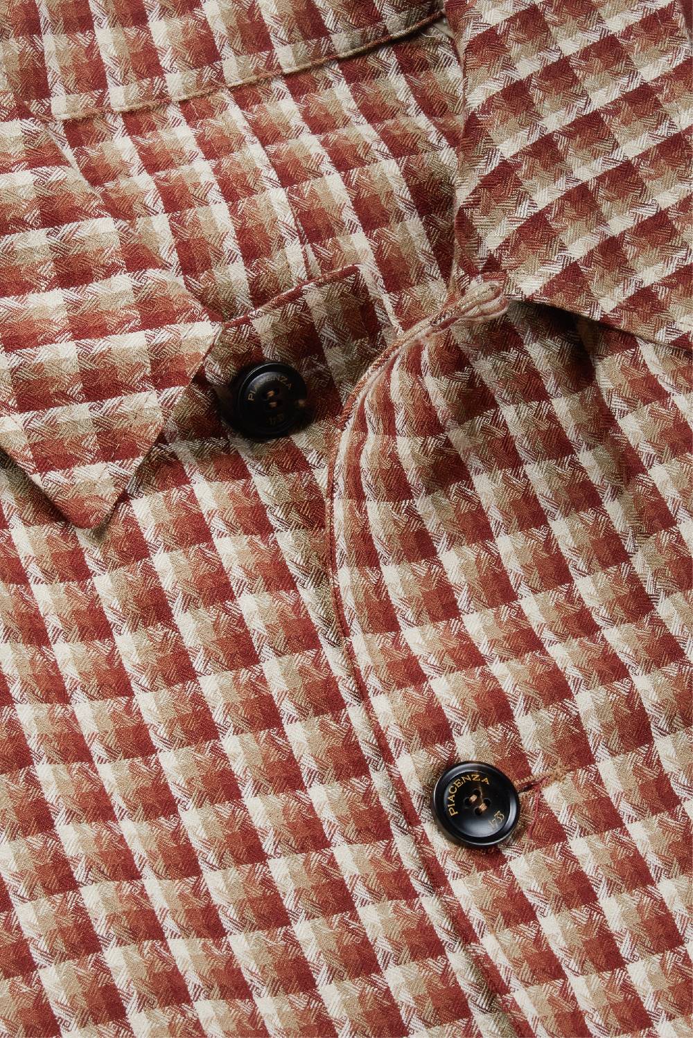 Piacenza 1733 Trench bruciato e naturale In Vendita