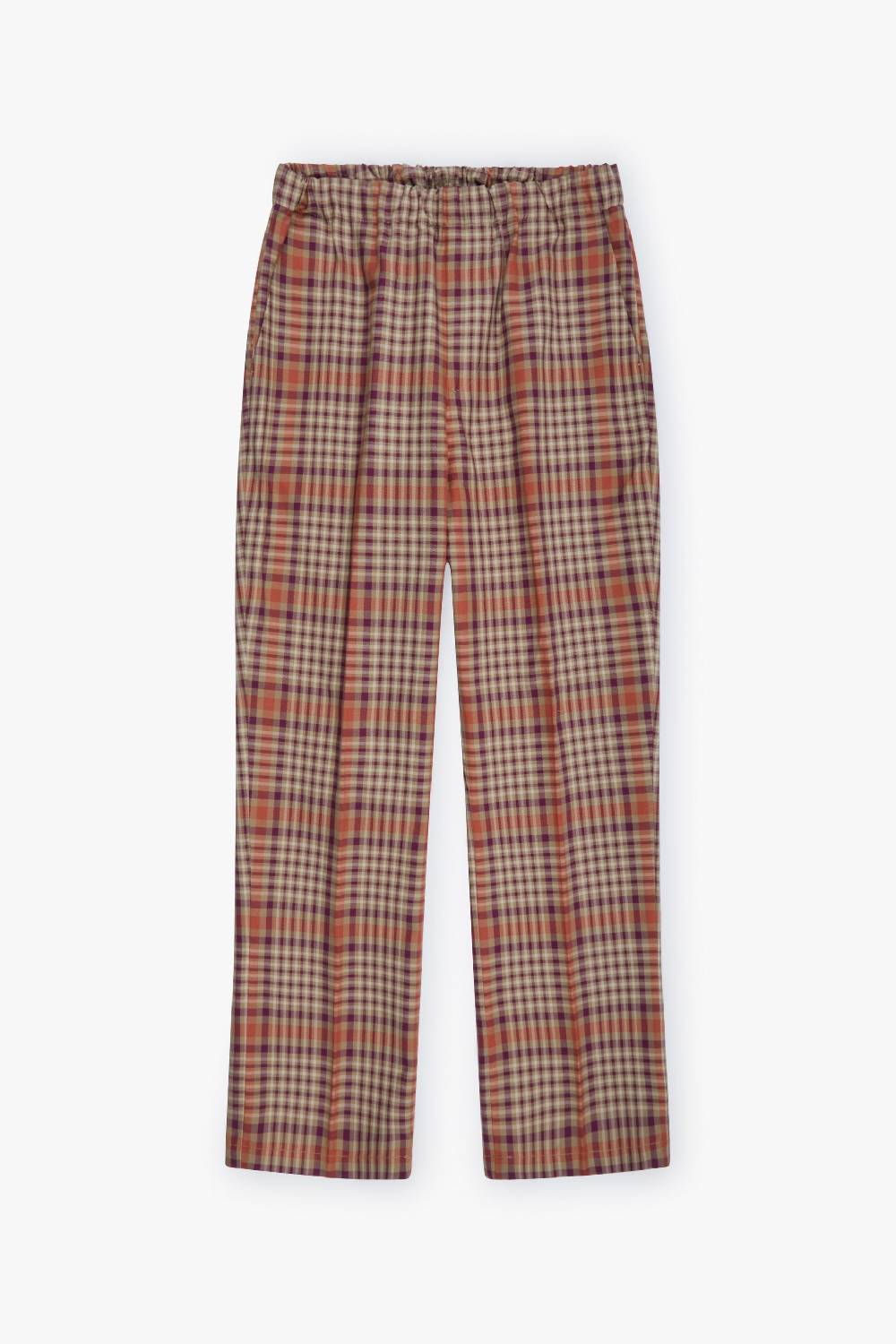 Piacenza 1733 Pantalone plain arancione e viola