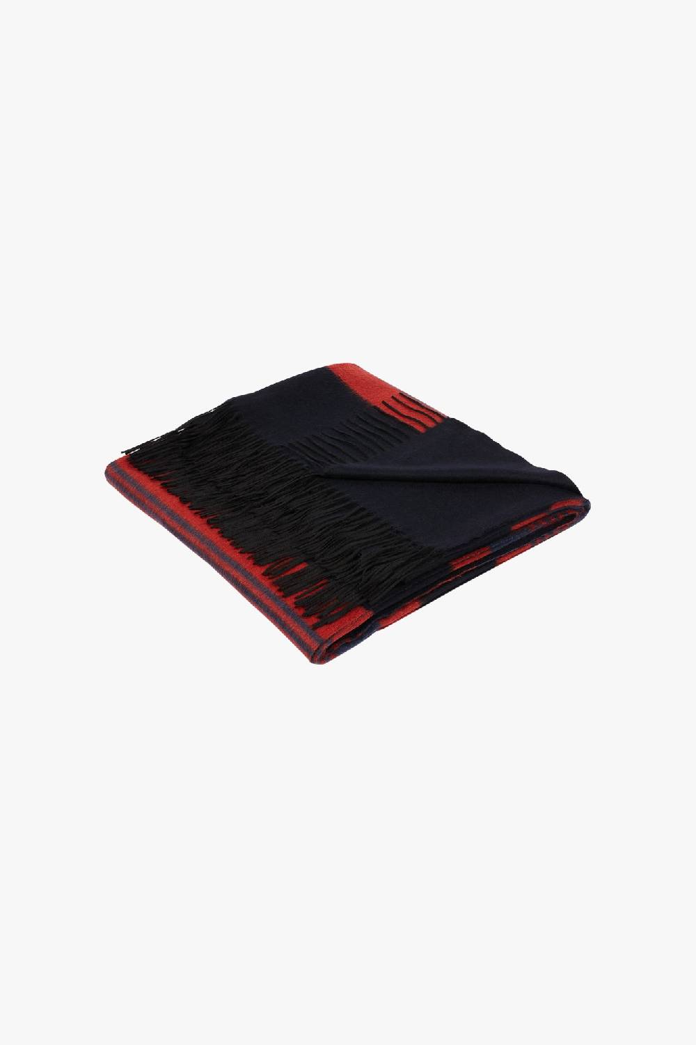 Piacenza 1733 BILBO Plaid righe Blu e Rosso Nuovo