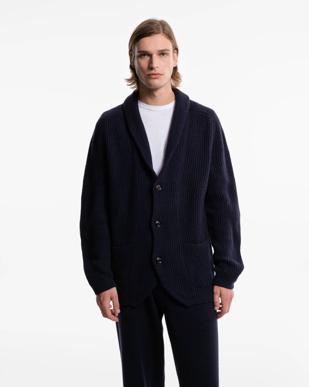 Piacenza 1733 Giacca in Cashmere blu Fino Al -60%