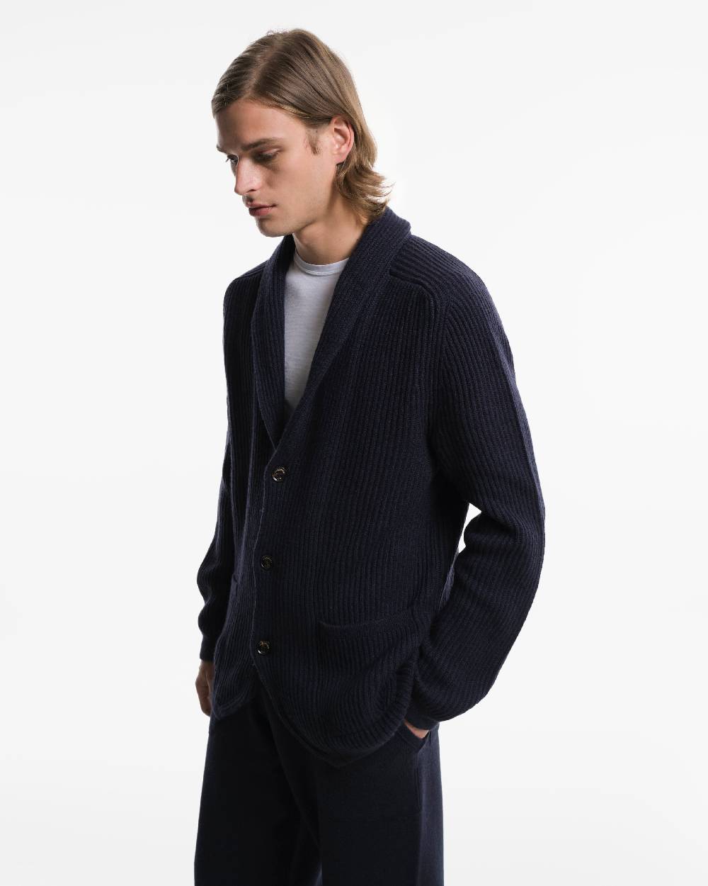 Piacenza 1733 Giacca in Cashmere blu Fino Al -60%