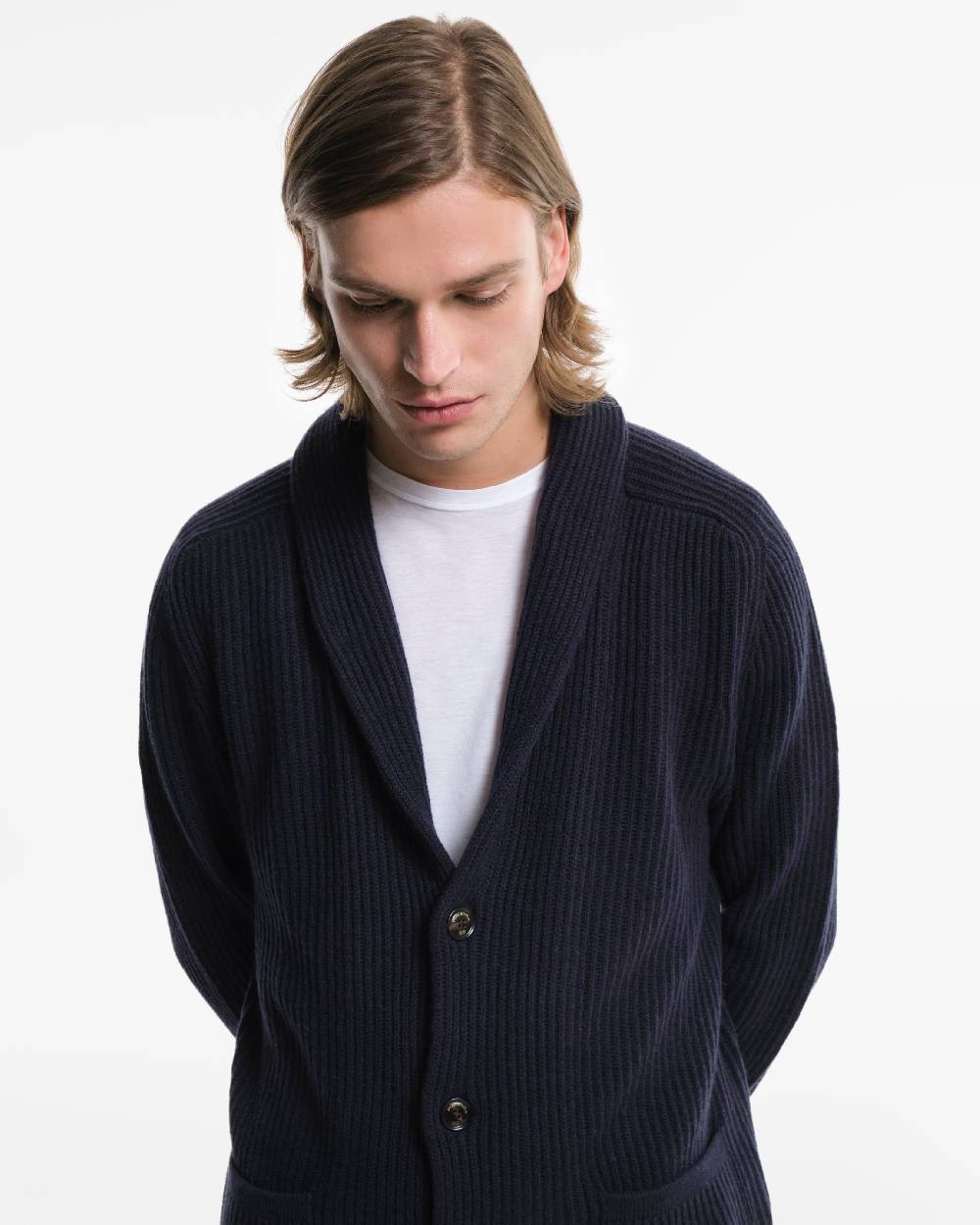 Piacenza 1733 Giacca in Cashmere blu Fino Al -60%