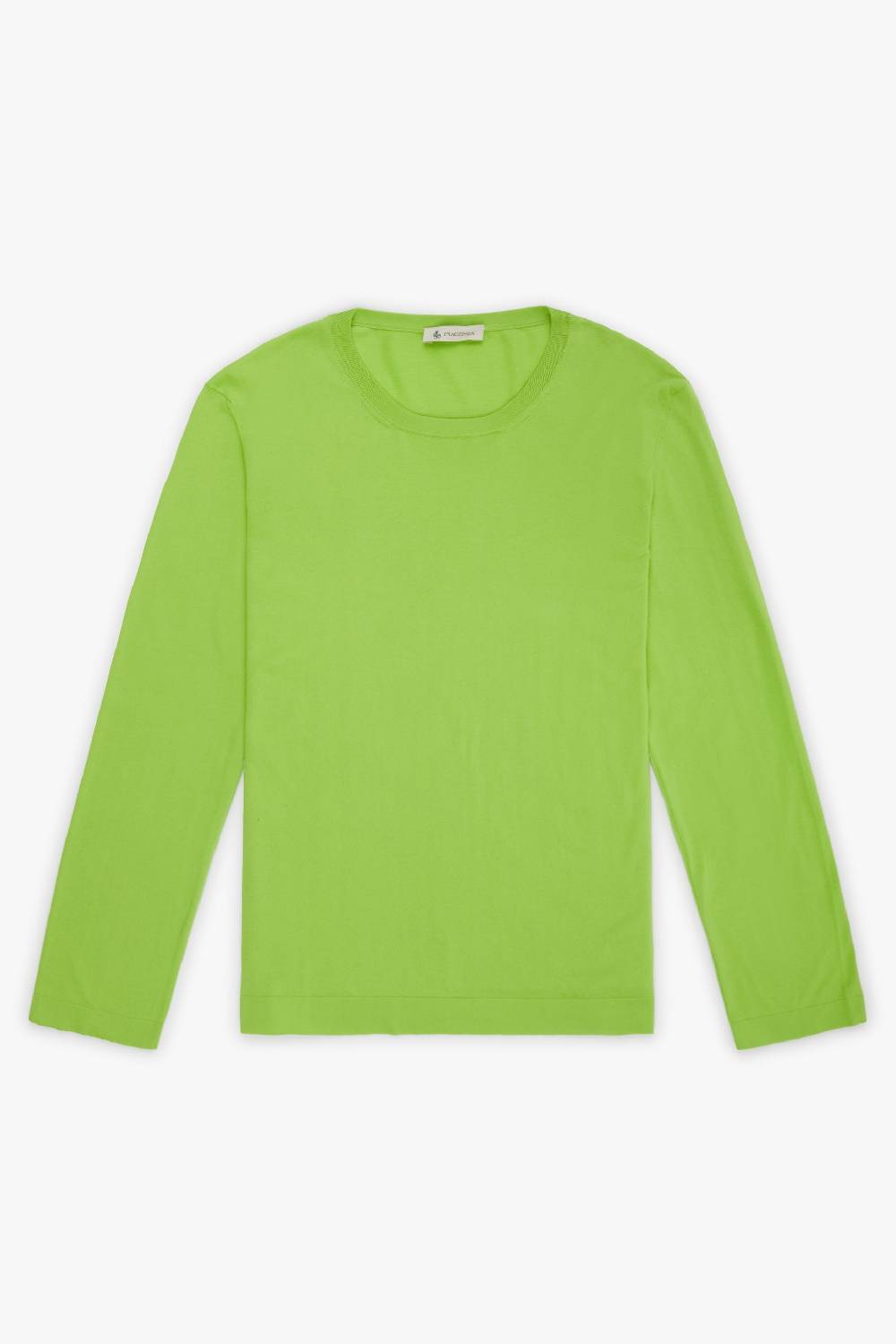 Piacenza 1733 Maglia maniche lunghe verde fluo Vendita Economica