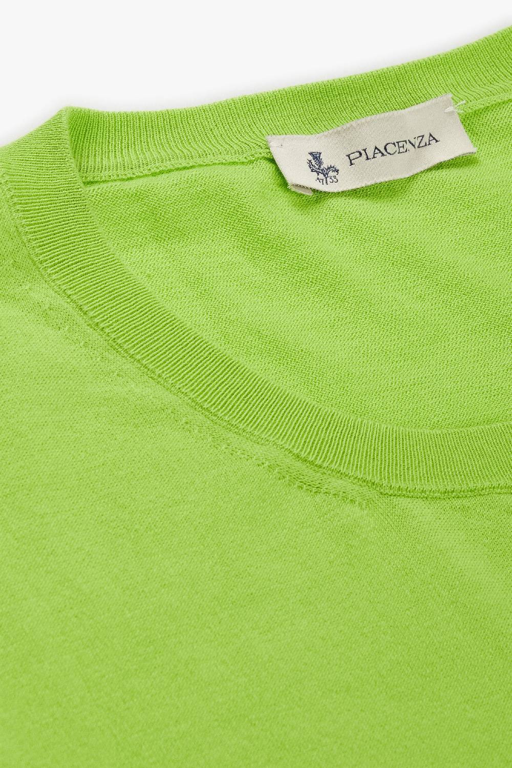 Piacenza 1733 Maglia maniche lunghe verde fluo Vendita Economica