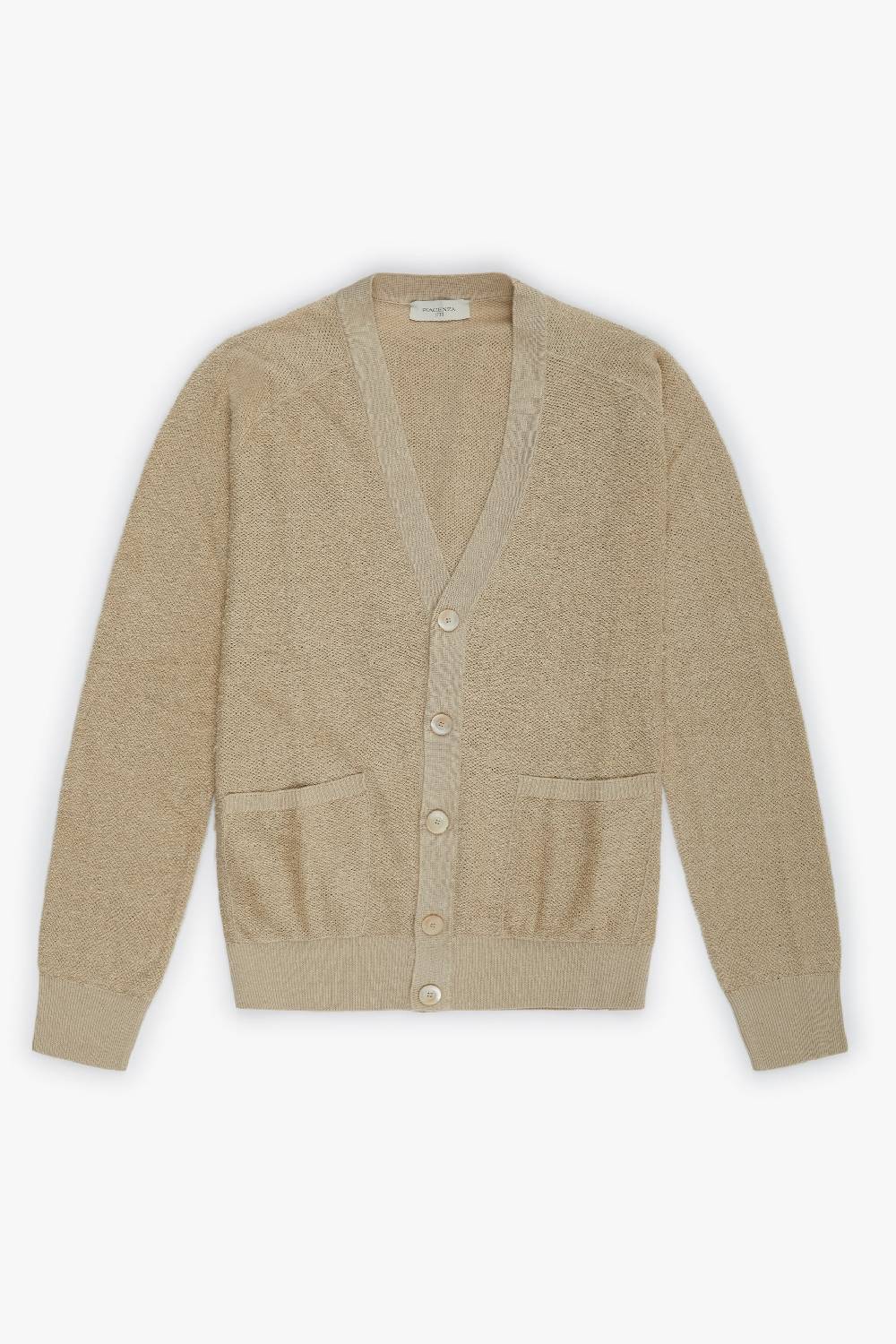 Piacenza 1733 Cardigan terrycloth naturale 2025