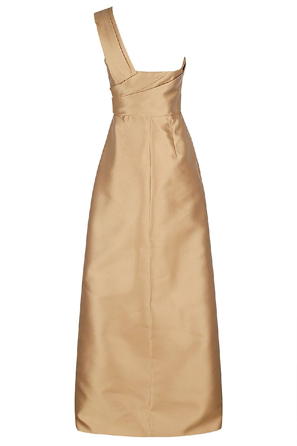 ALBERTA FERRETTI Abito Mikado Beige Economico