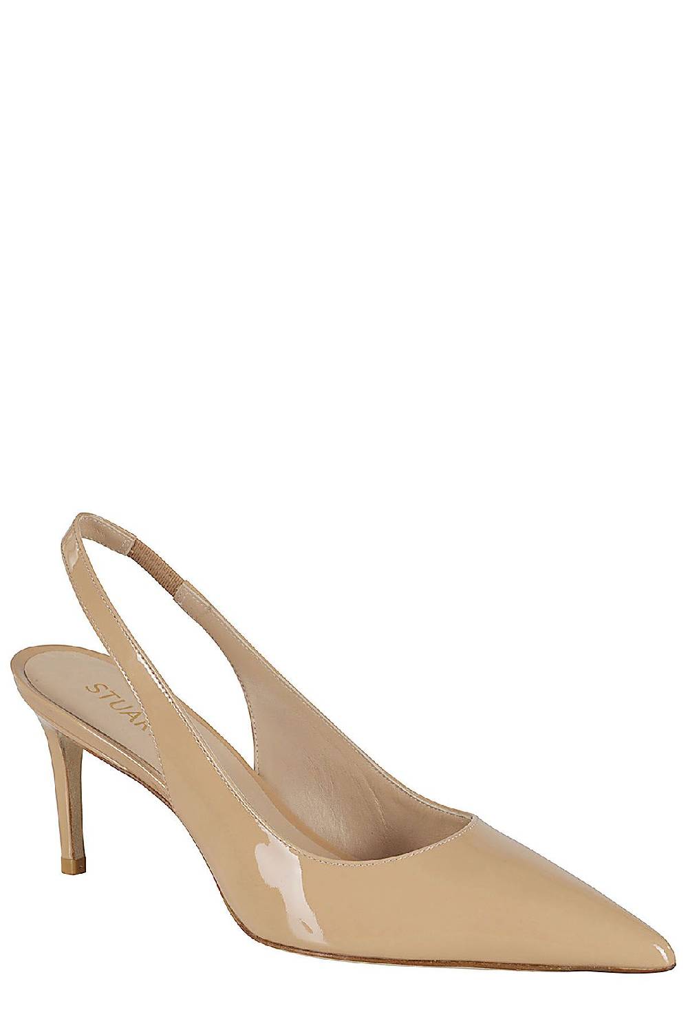STUART WEITZMAN Decolletè Stuart 75 Beige In Vendita
