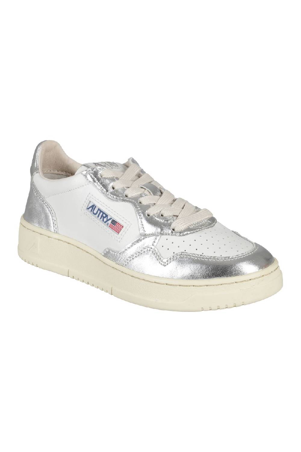 AUTRY Sneakers Medalist Low Women White Silver Hotsell