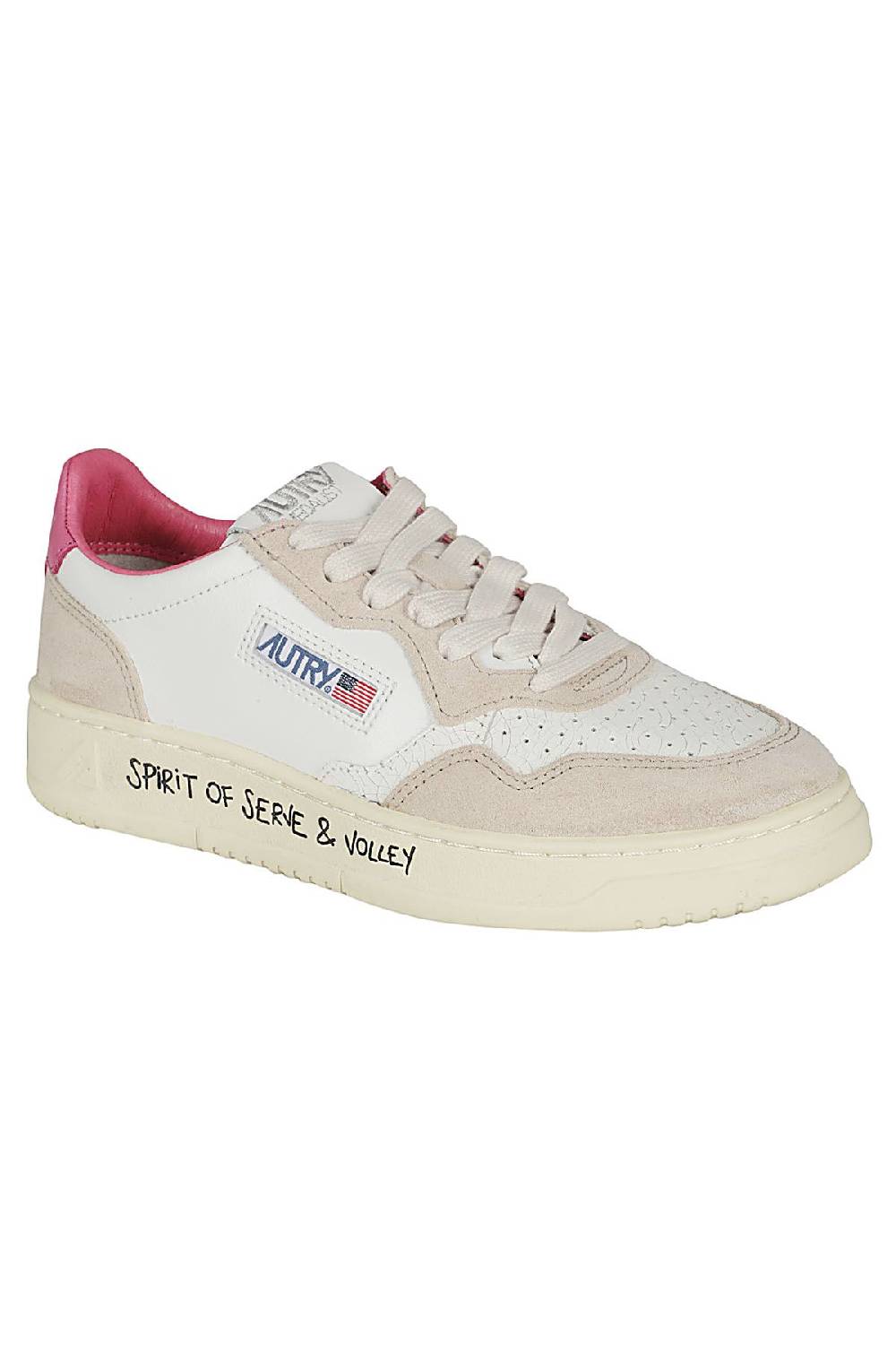AUTRY Sneakers Medalist Low Bianca Vendita Calda