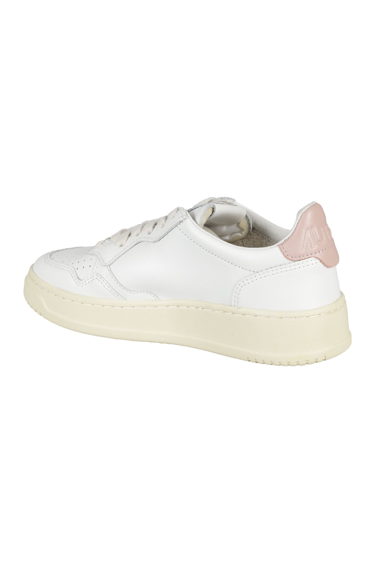 AUTRY Sneakers Medalist Low Women White Pink Nuova