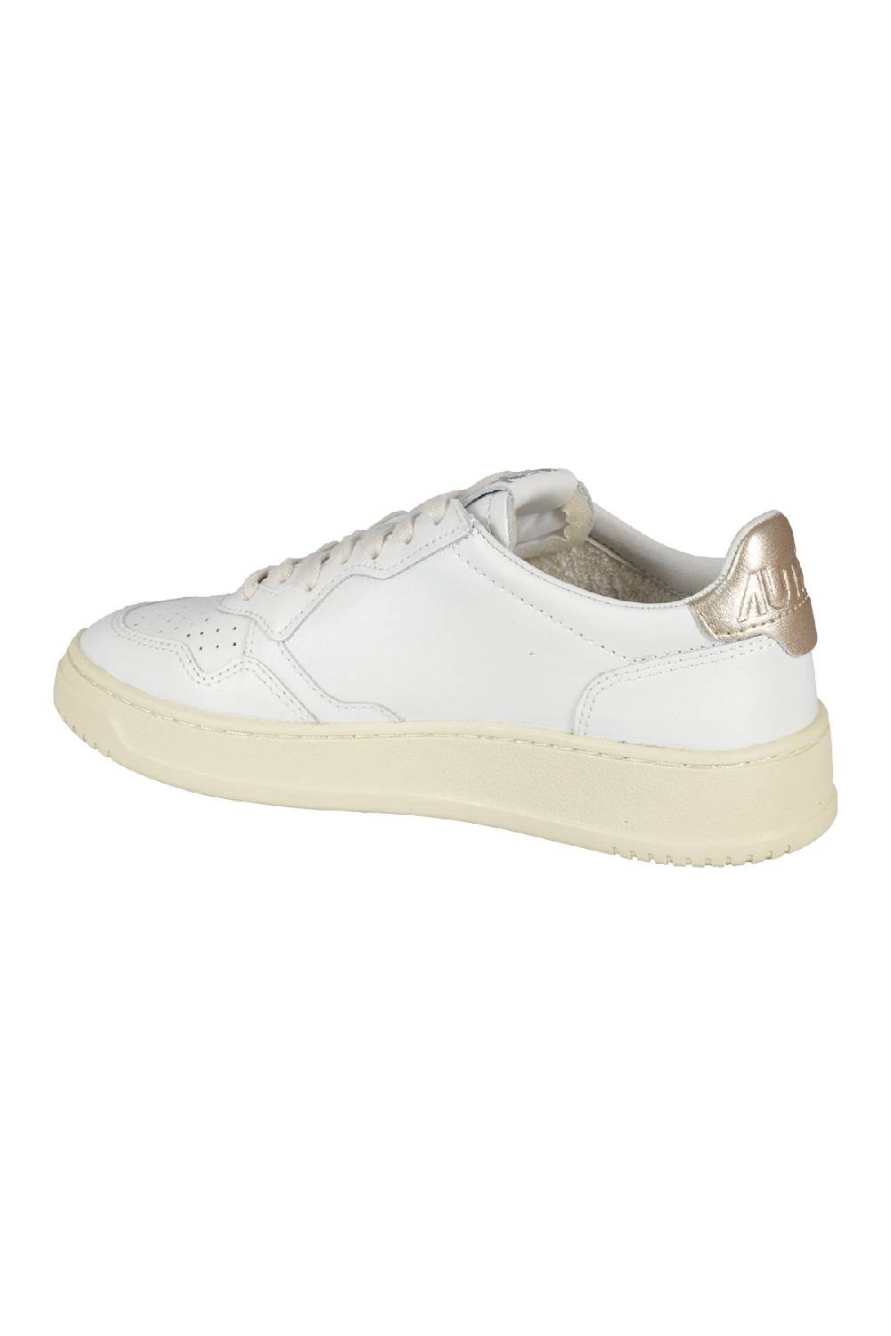 AUTRY Sneaker Medalist Low Women White Gold 2025