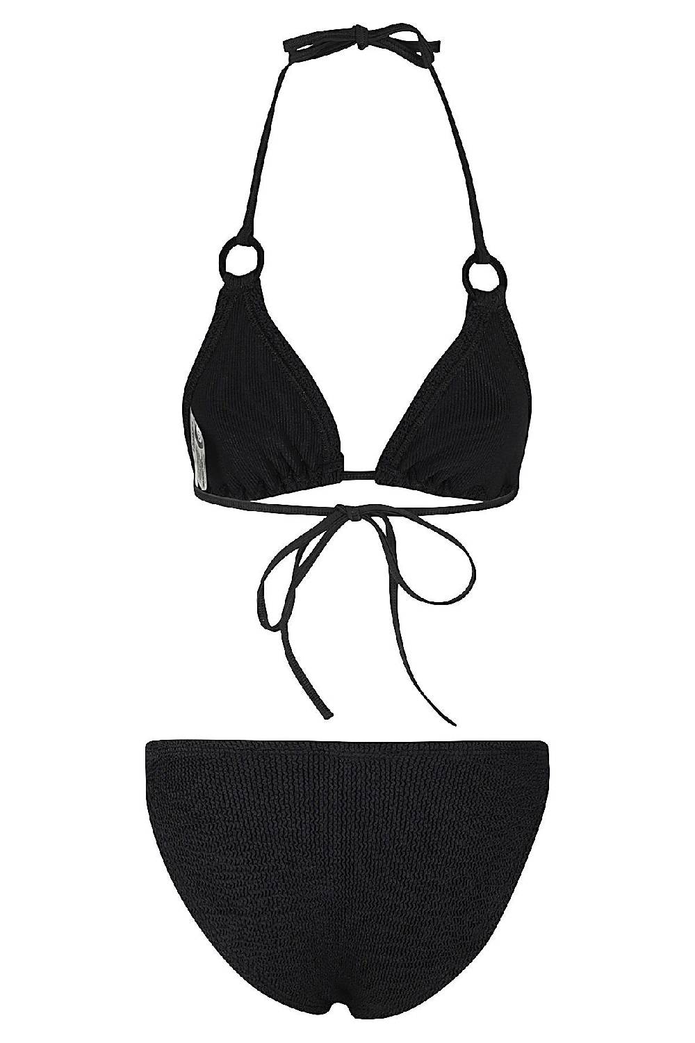 HUNZA G Bikini Eva Nero Spedizione Gratuita