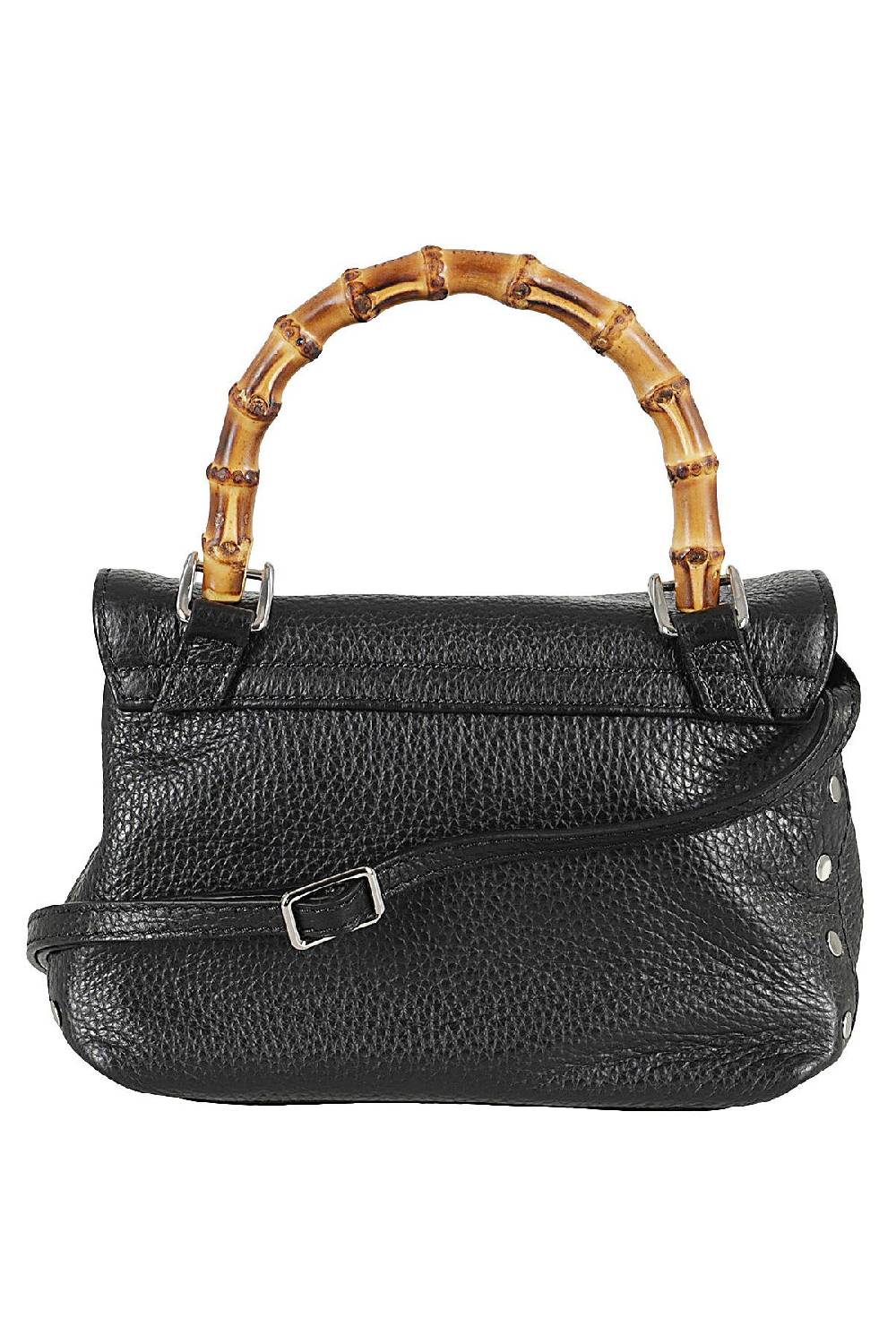 ZANELLATO Borsa Postina Daily Bamboo Baby Nera Pezzi Unici