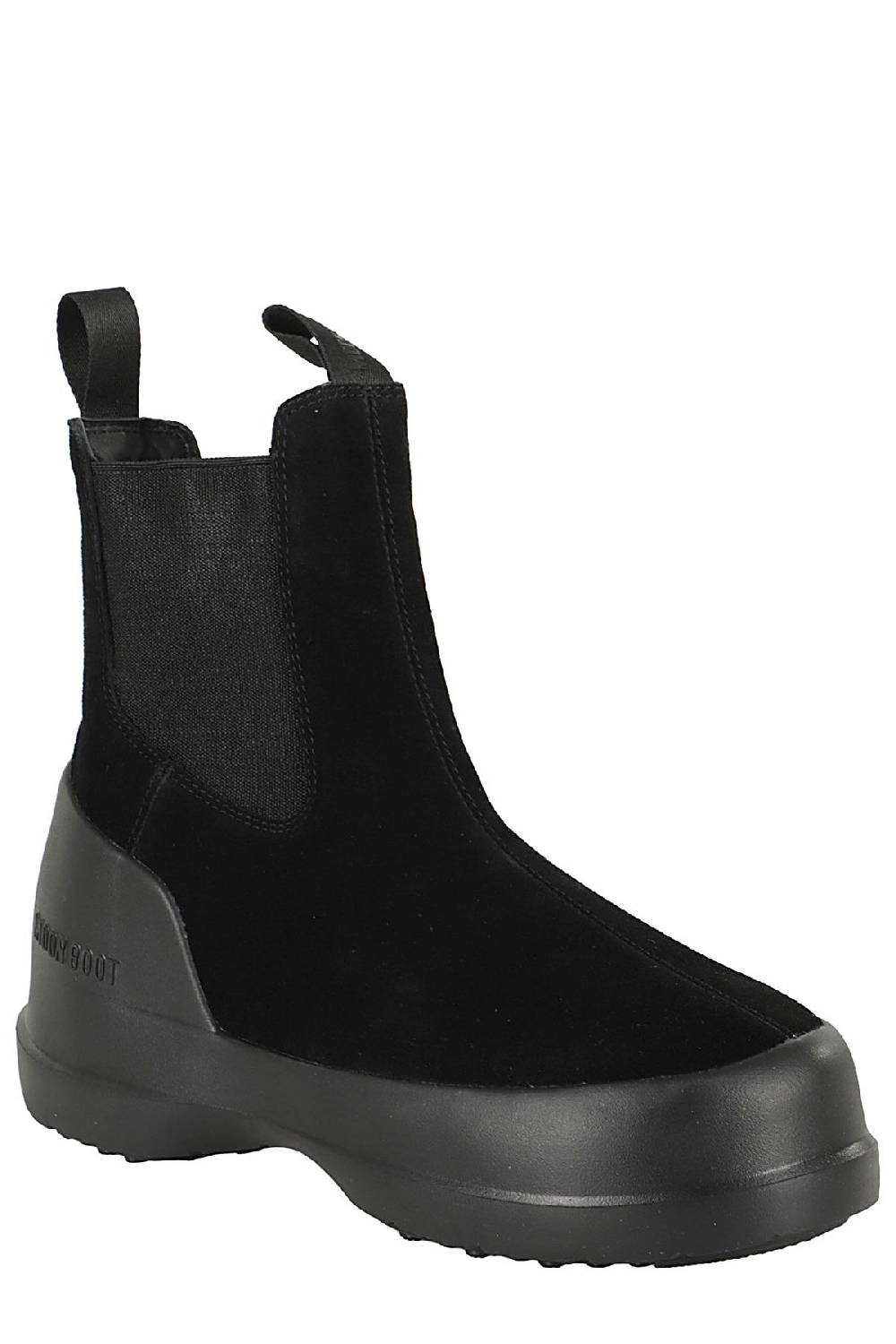 MOON BOOT Stivaletto Luna Chelsea Nero Prezzo Ridotto