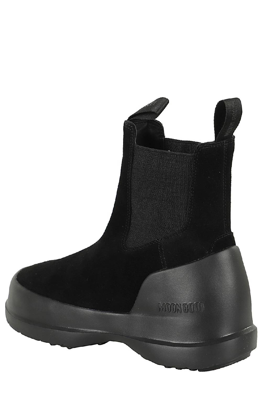 MOON BOOT Stivaletto Luna Chelsea Nero Prezzo Ridotto