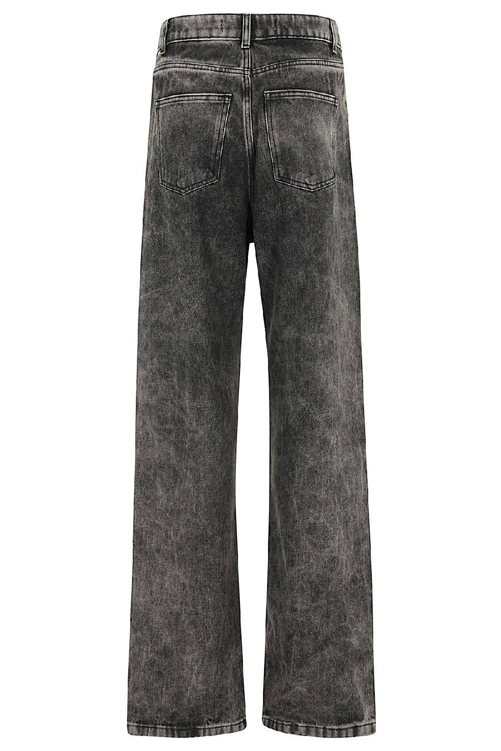 FEDERICA TOSI Jeans Carry Over Grigio Sottocosto