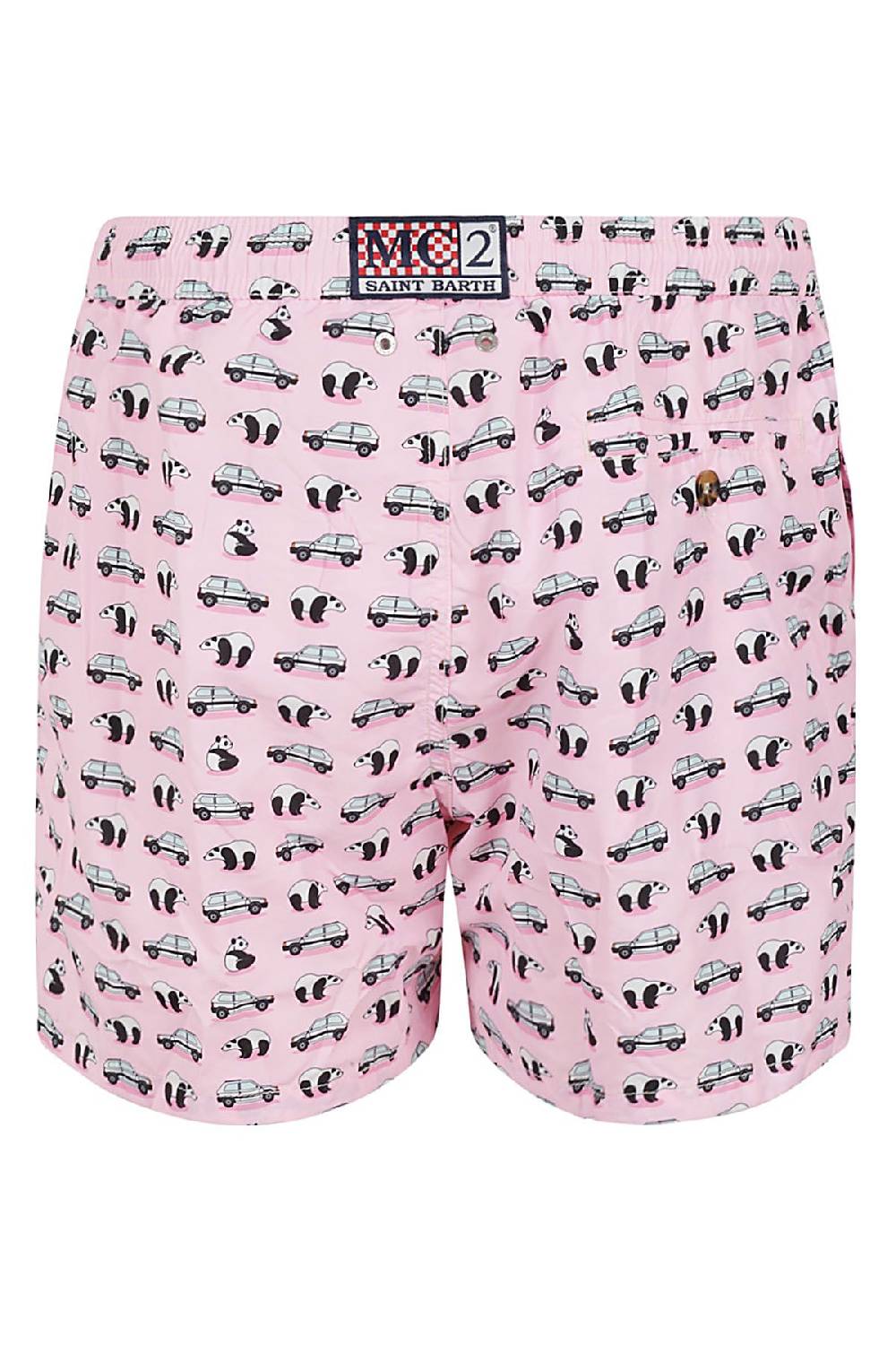 MC2 SAINT BARTH Costume Bermuda Panda Rosa Offerte