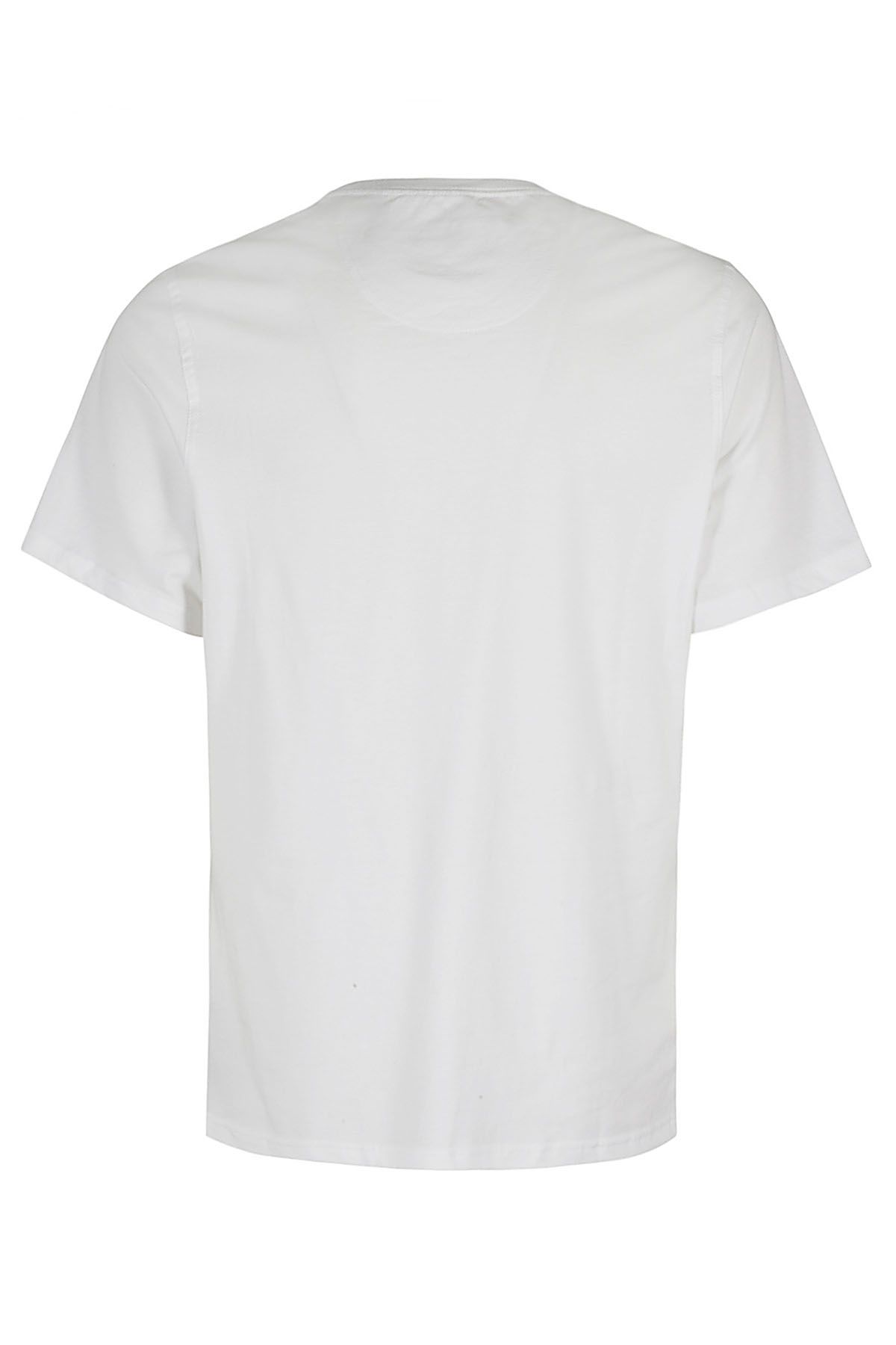 BARBOUR T-shirt Langdon Pocket Bianca I Più Venduti